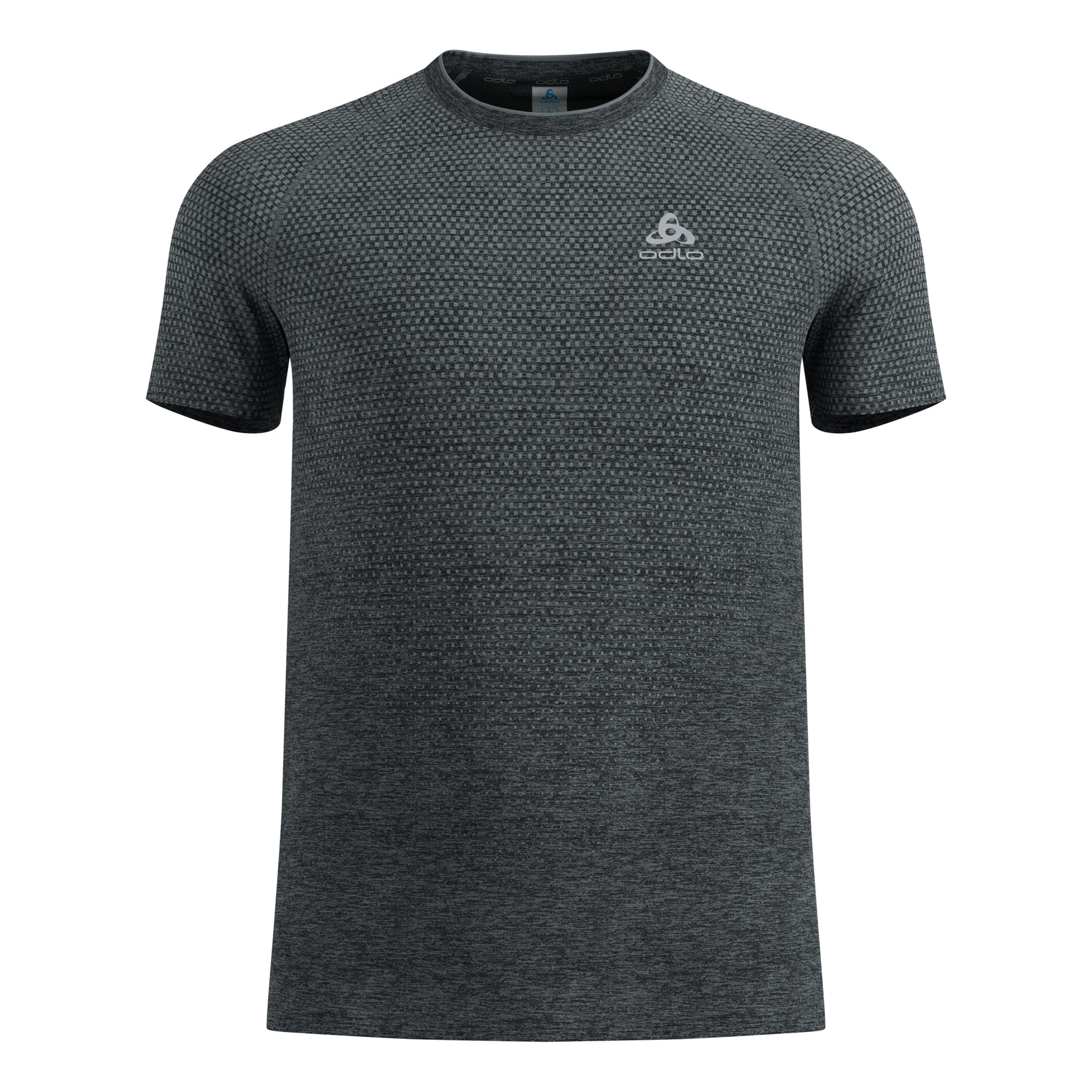 Odlo Essential Seamless  Hardloopshirt Heren - grijs