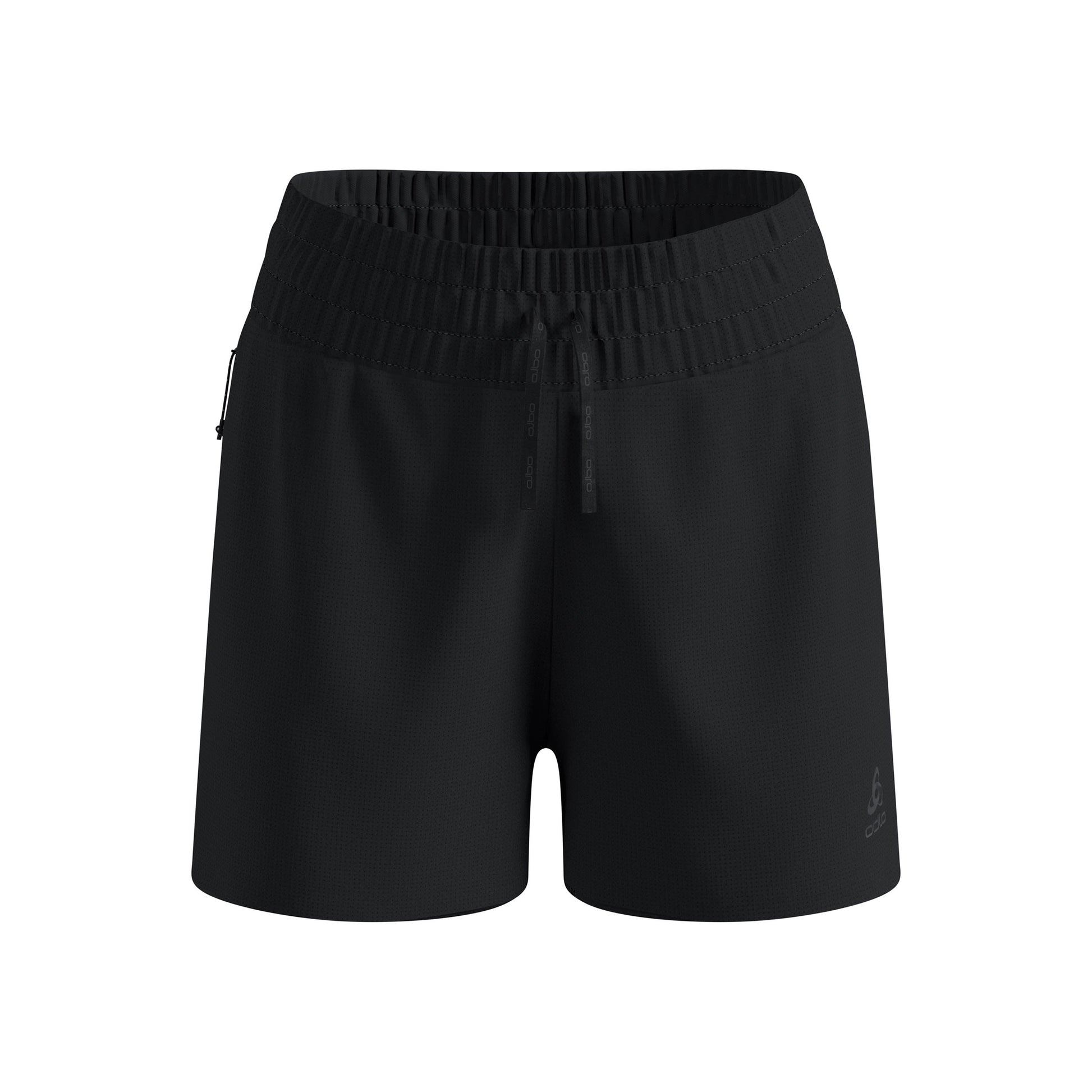 Odlo Zeroweight 3in 2in1 Hardloopshorts Dames-zwart
