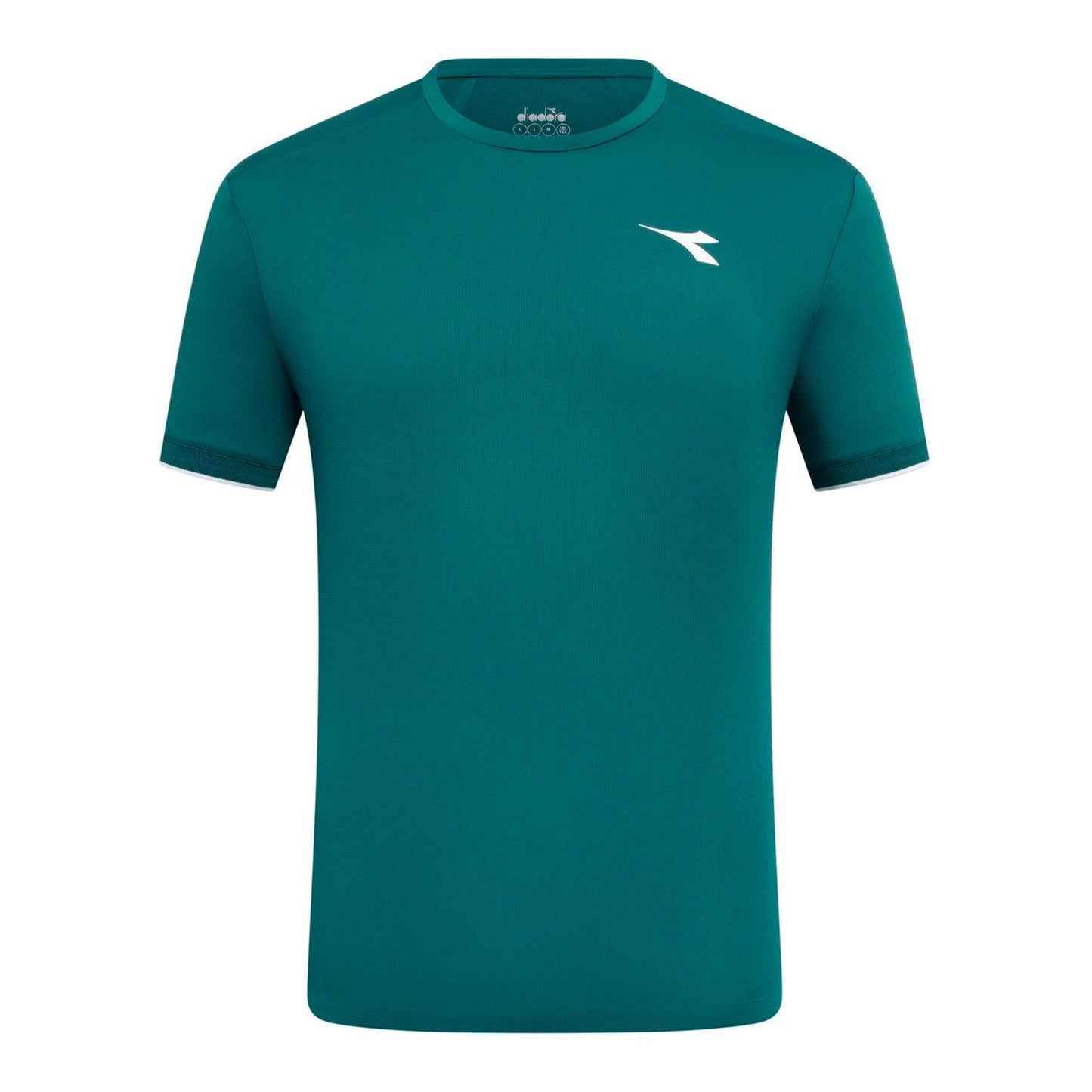 Diadora Match T-shirt Heren-donkergroen