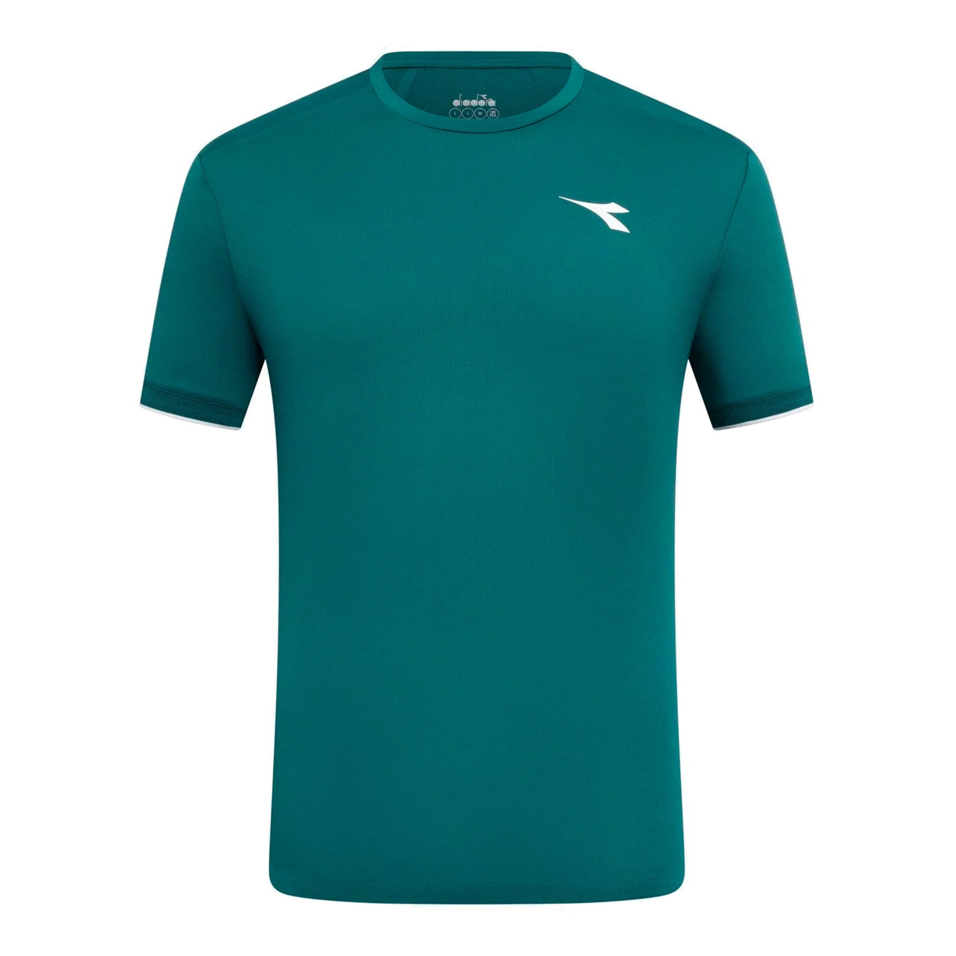 Diadora Match T-shirt Heren-donkergroen