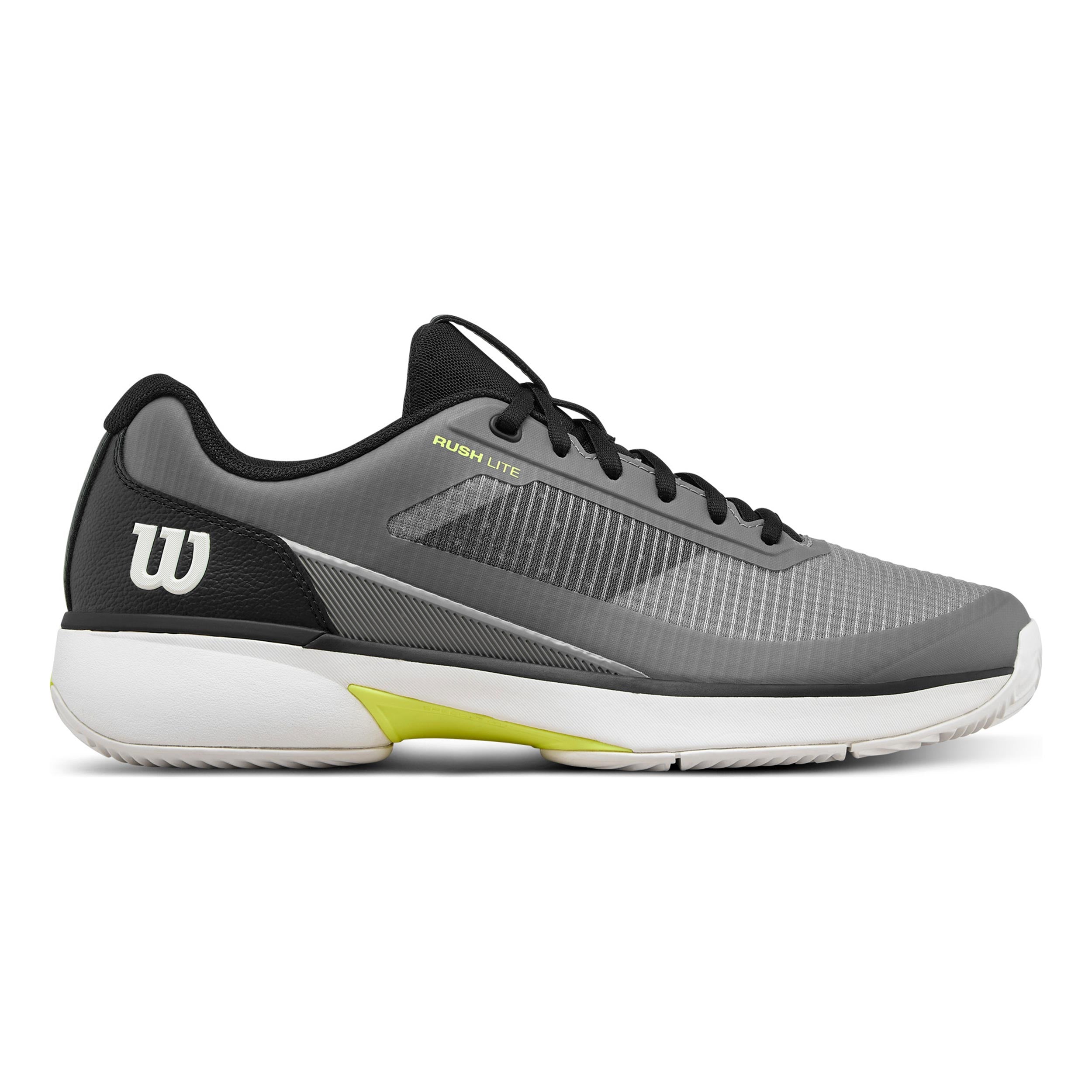 Wilson Rush Lite 5 Gravelschoen Heren - grijs, zwart