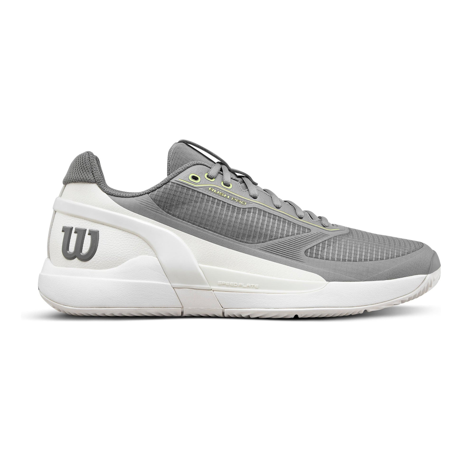 Wilson Rush Pro 5 Gravelschoen Heren - wit, grijs