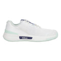 Intrigue Pro Allcourt schoen Dames-wit, turkoois