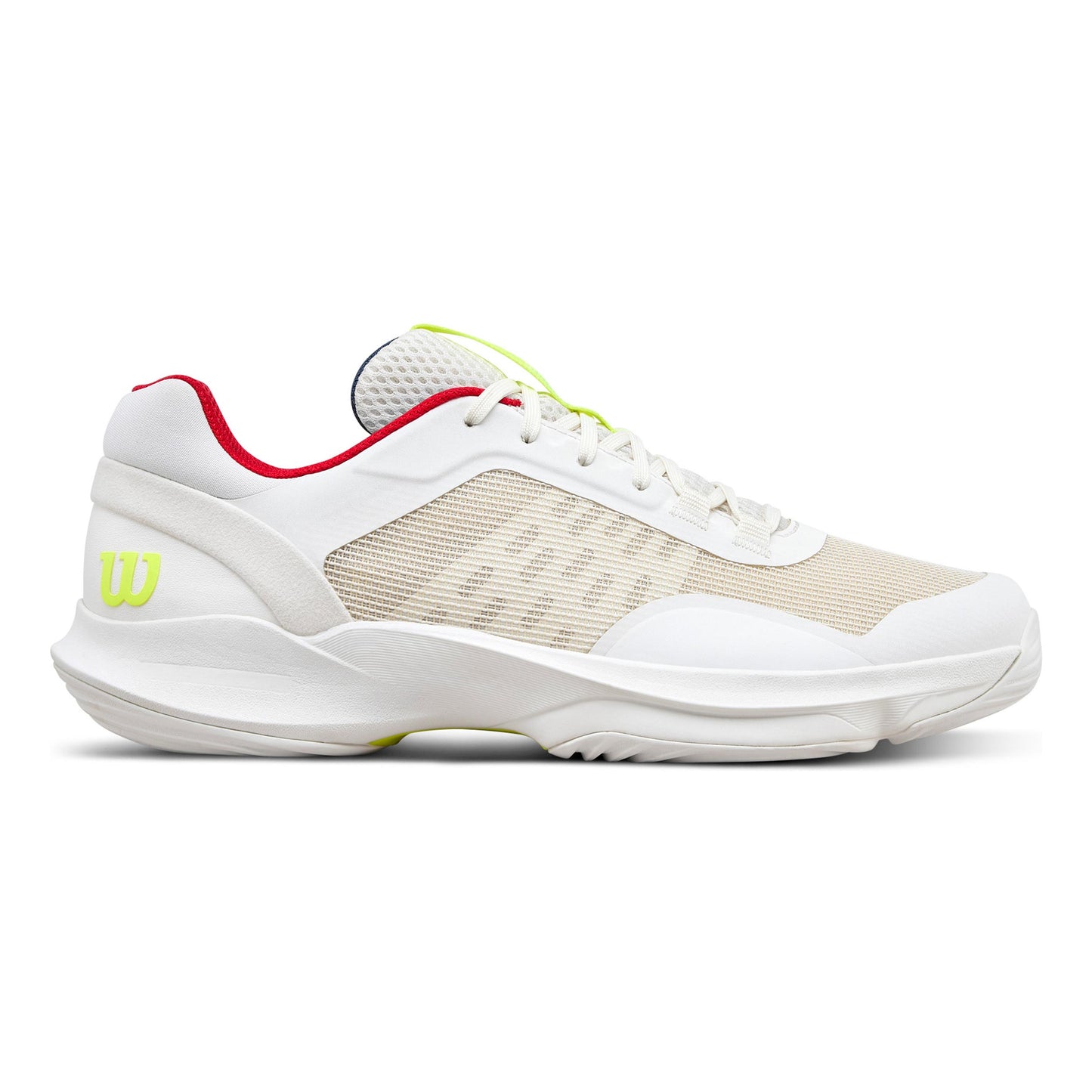 Wilson Hurakn Pro V2 Padel schoen Heren - wit, neongeel
