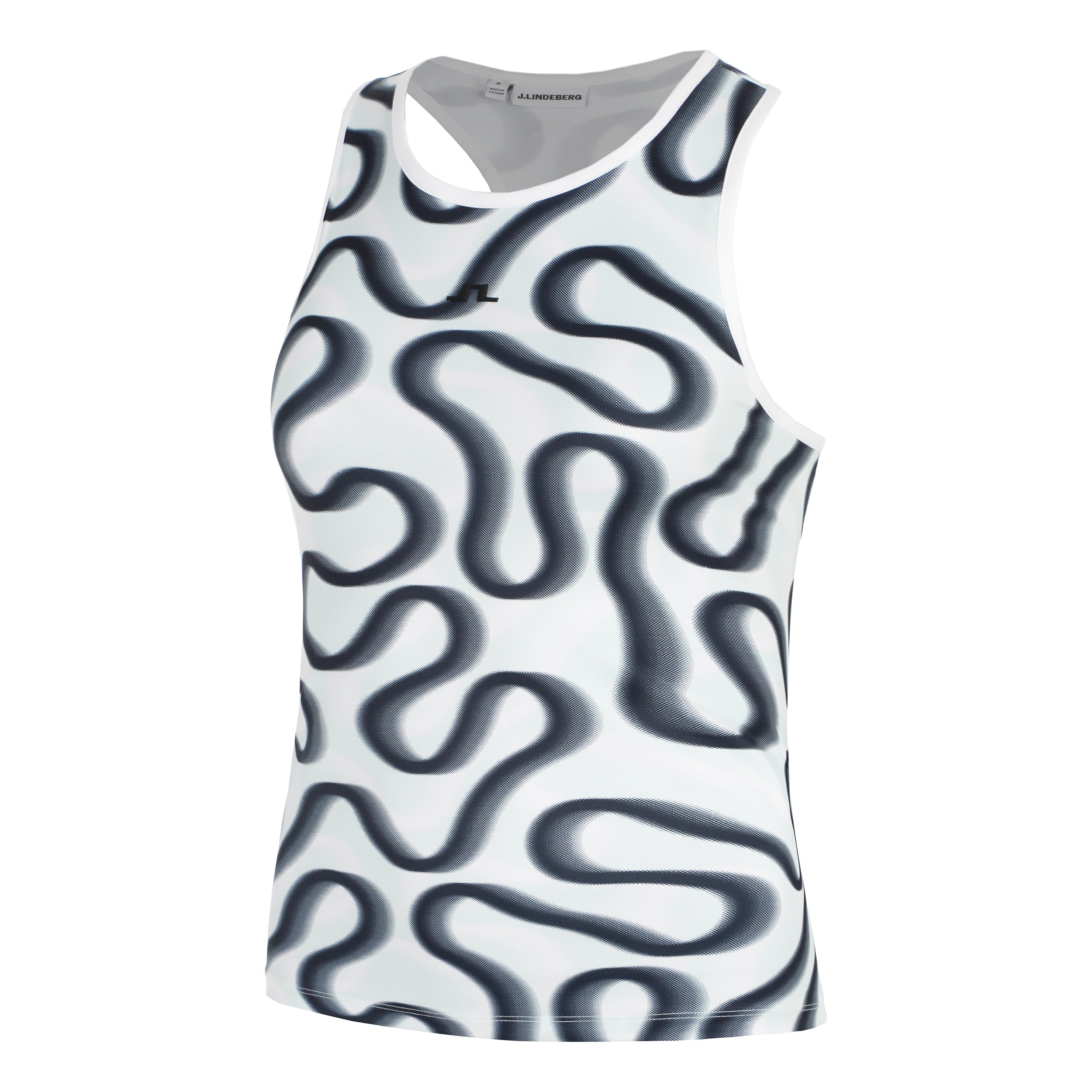 JLindeberg Doris Printed  Tanktop Dames-lichtblauw