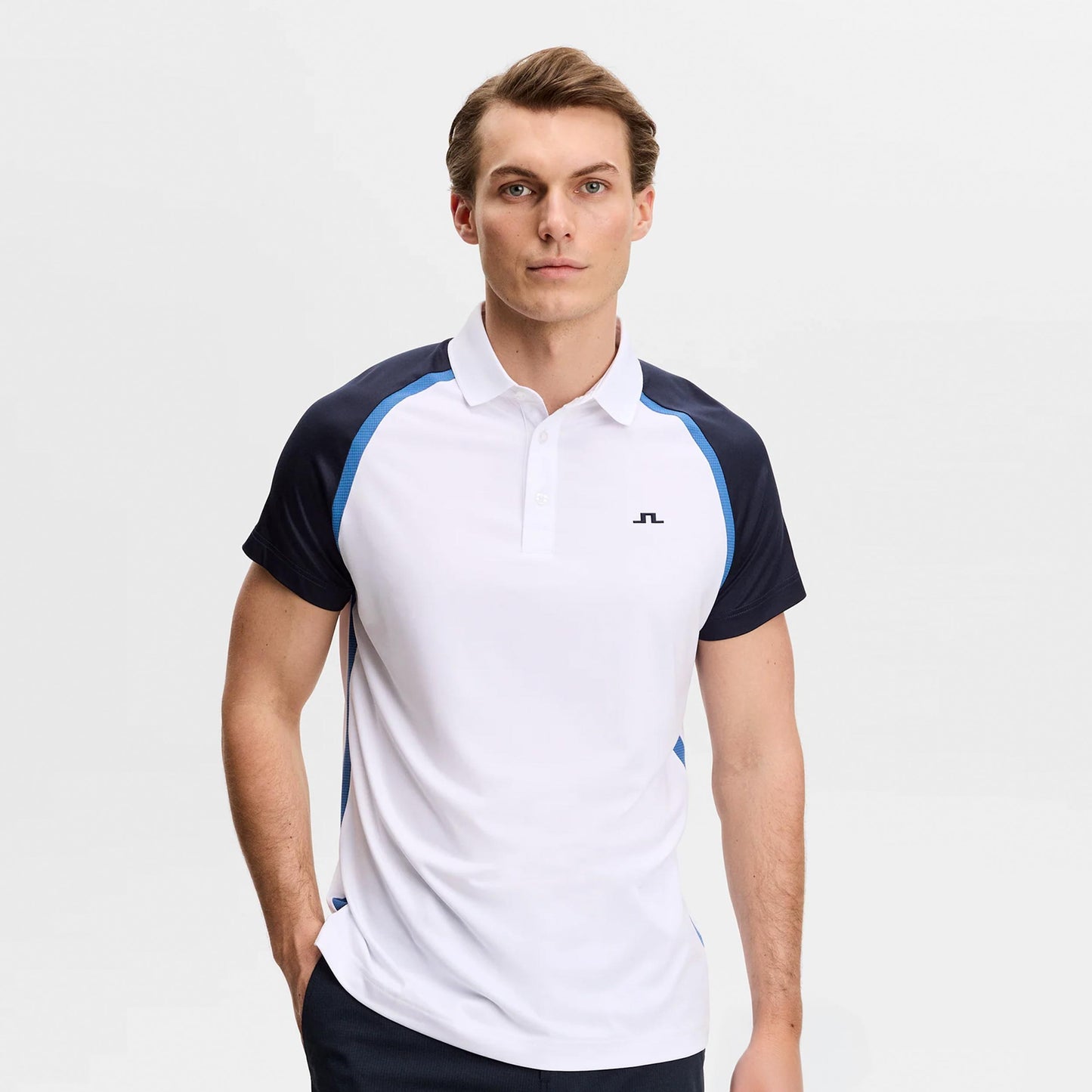 JLindeberg Bruce Polo Heren-donkerblauw