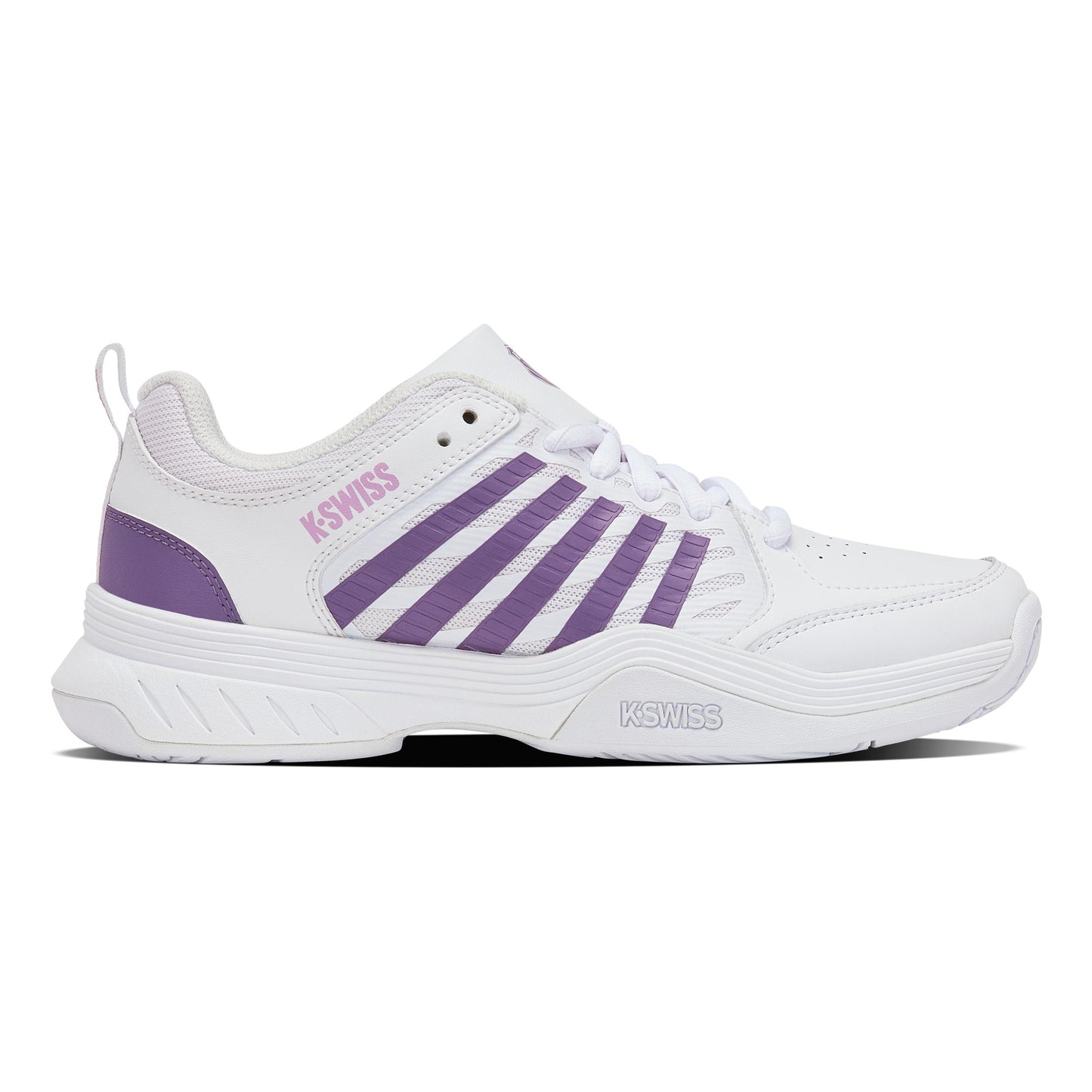 K-Swiss COURT EXPRESS 2  AC Allcourt schoen Dames-wit, lavendel