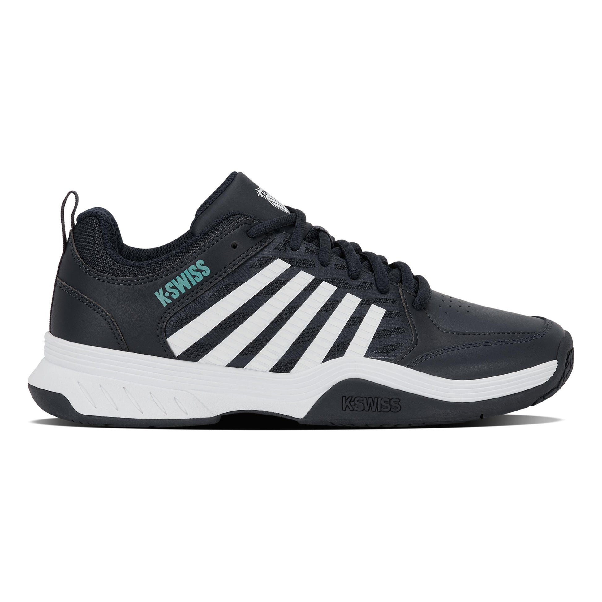 K-Swiss Court Express 2 Allcourt schoen Heren - zwart, turkoois
