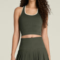 Everyday Tanktop Dames-donkergroen