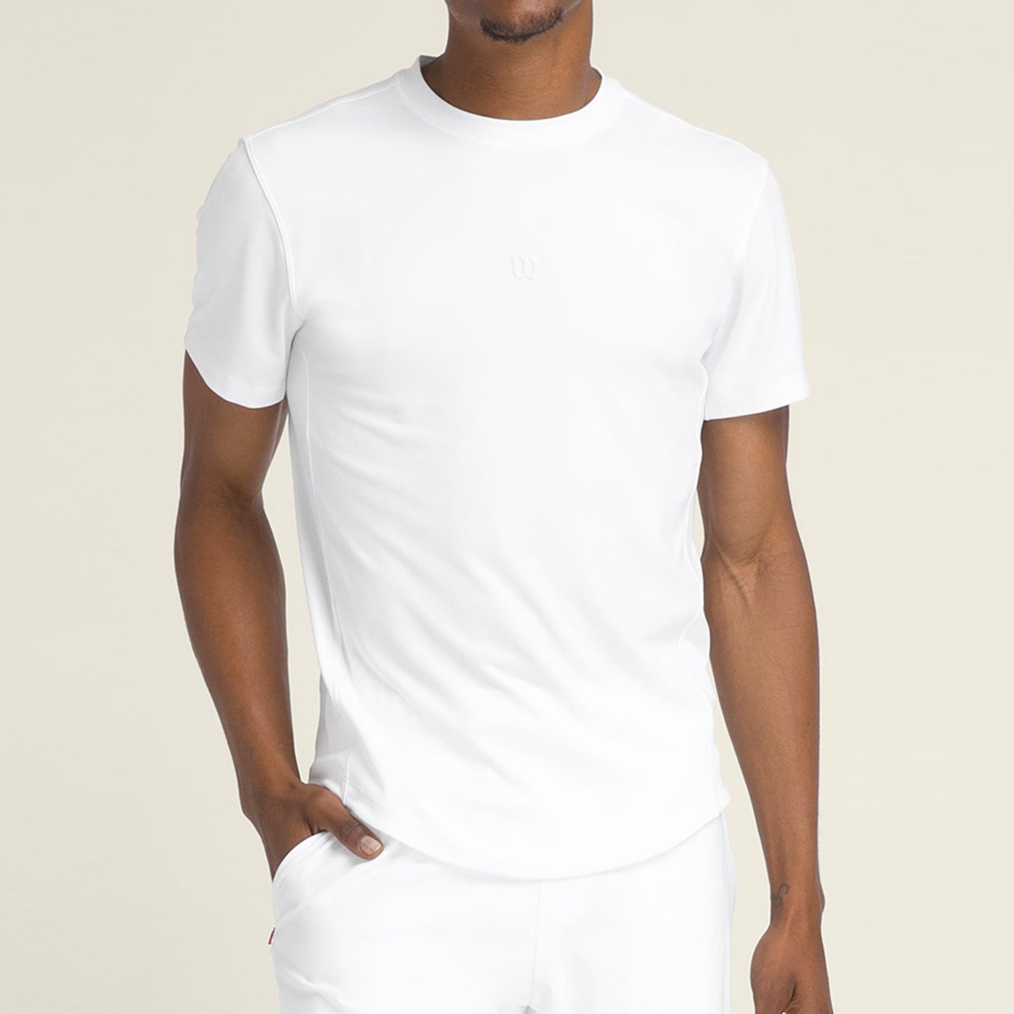 Wilson Everyday Performance T-shirt Heren-wit