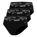 Essential Cotton Stretch Slip Verpakking 3 stuks Heren - zwart, zwart