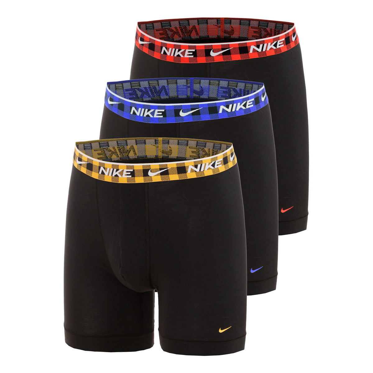 Nike Essential Cotton Stretch Boxershort Verpakking 3 stuks Heren - donkergrijs
