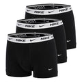 Essential Cotton Stretch Trunk Boxershort Verpakking 3 stuks Heren - zwart, wit