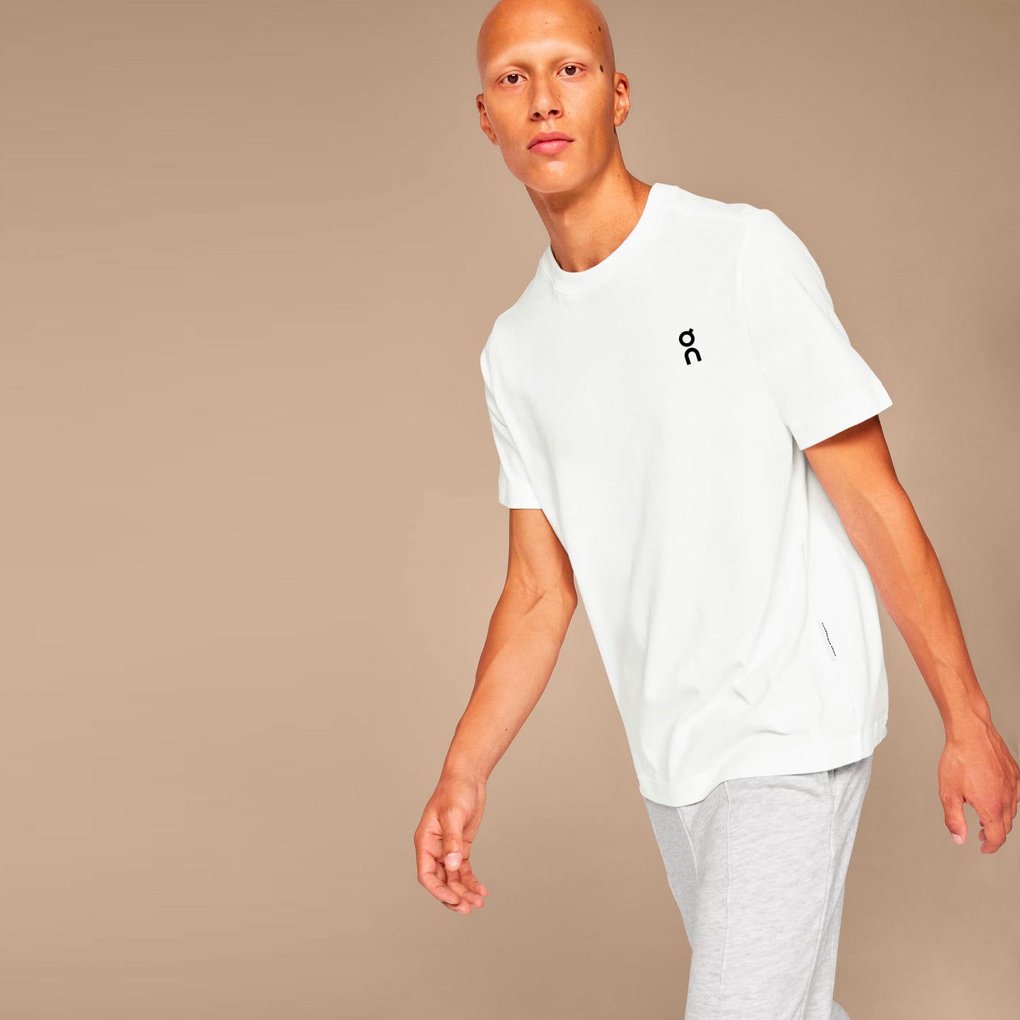 On Club- T-shirt Heren - wit