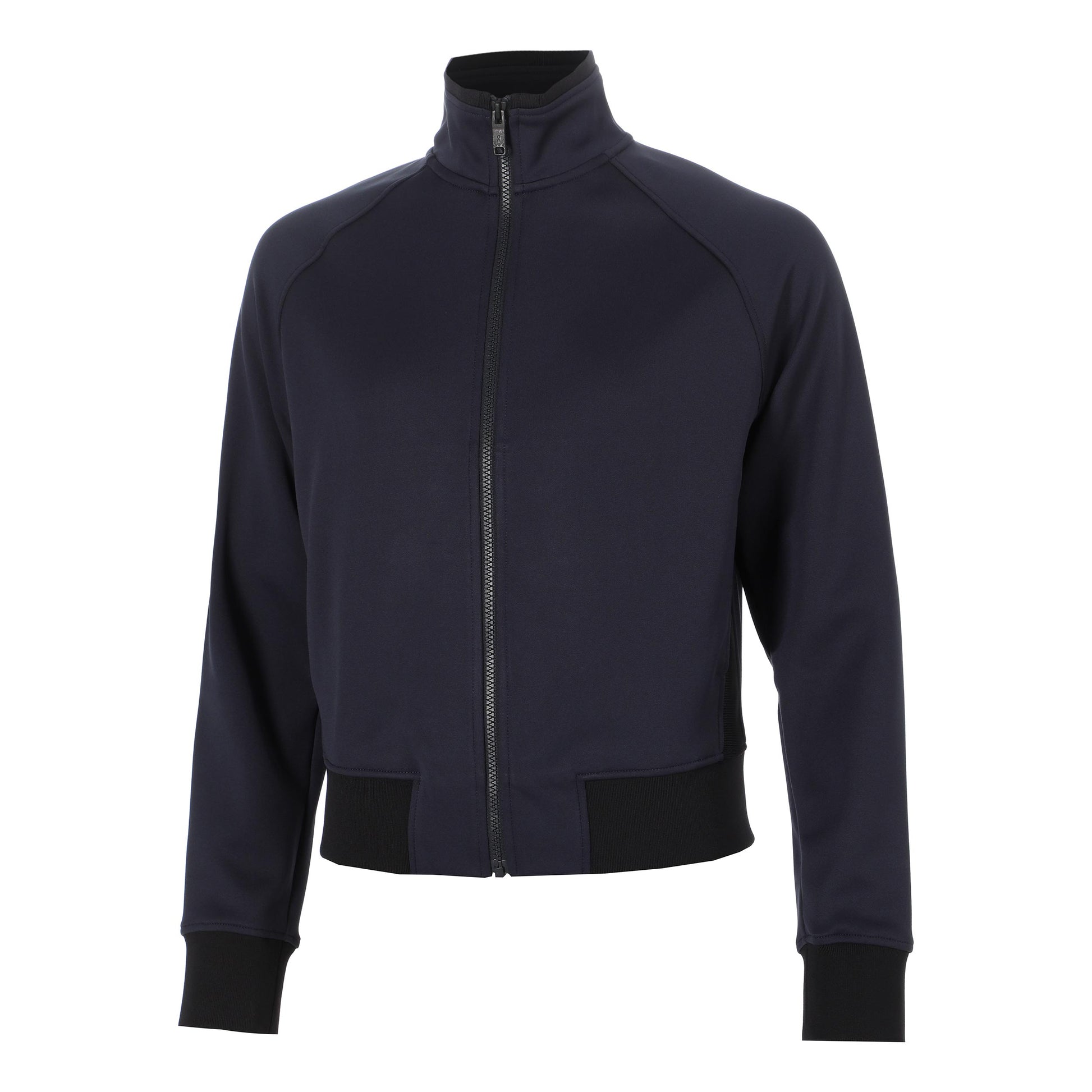 On Courtside Full-Zip T-shirt Dames - donkerblauw