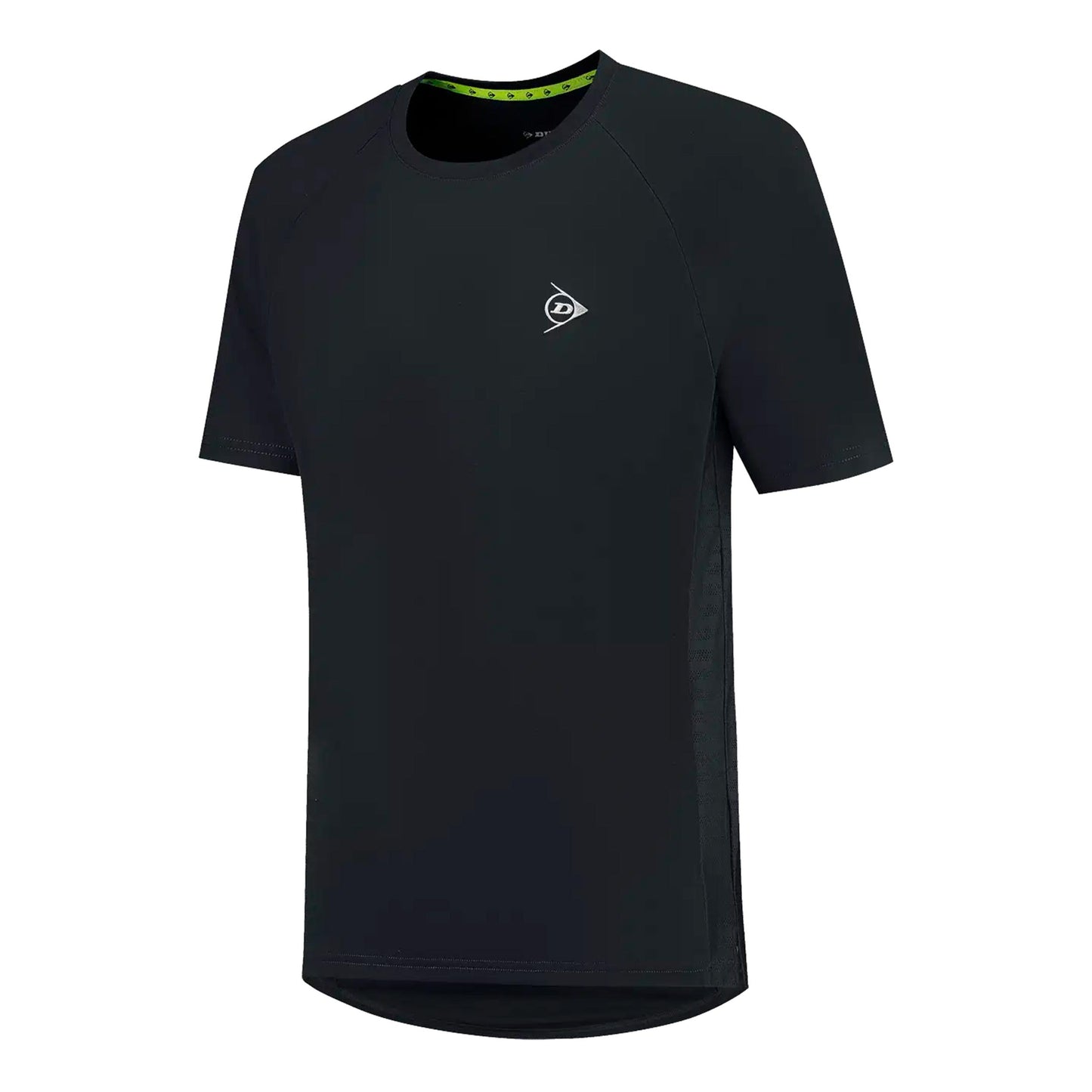 Dunlop Club Crew T-shirt Heren-zwart