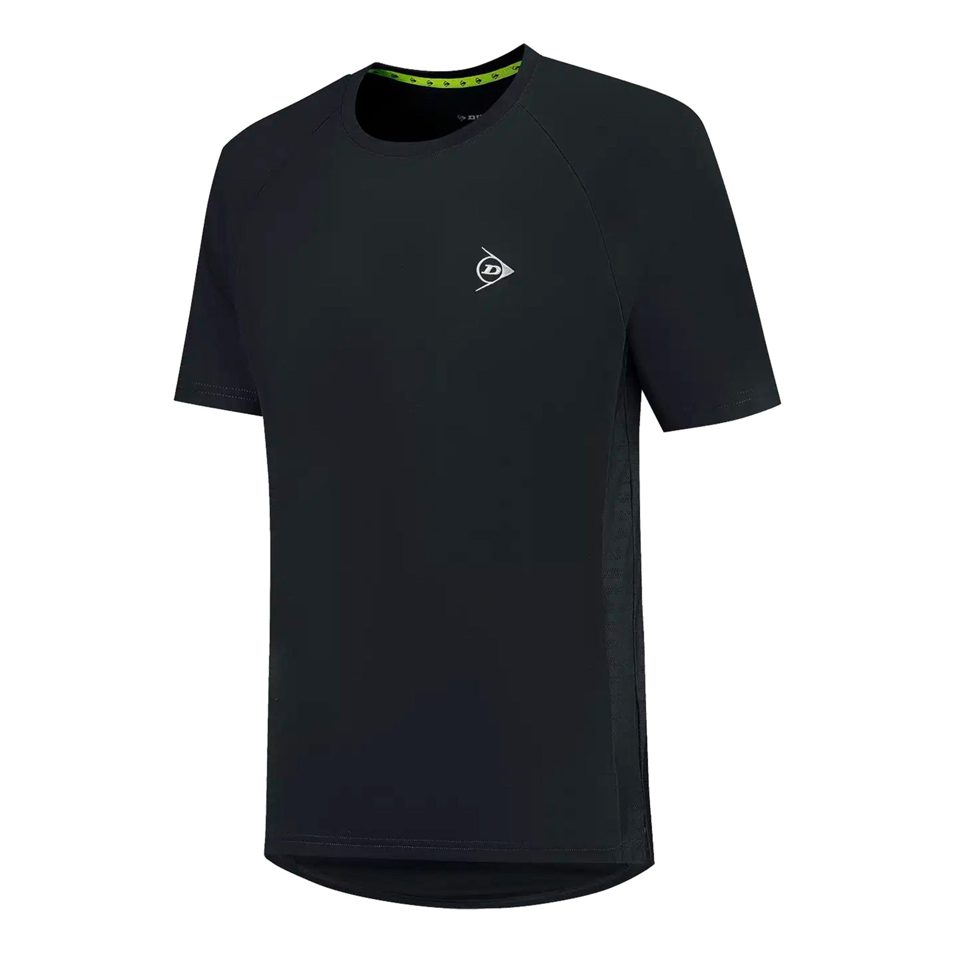 Dunlop Club Crew T-shirt Heren-zwart