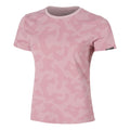 Feel the Vybe AOP Hardloopshirt Dames-mauve