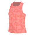 Feel the Vybe AOP Hardloopshirt Dames-koraal