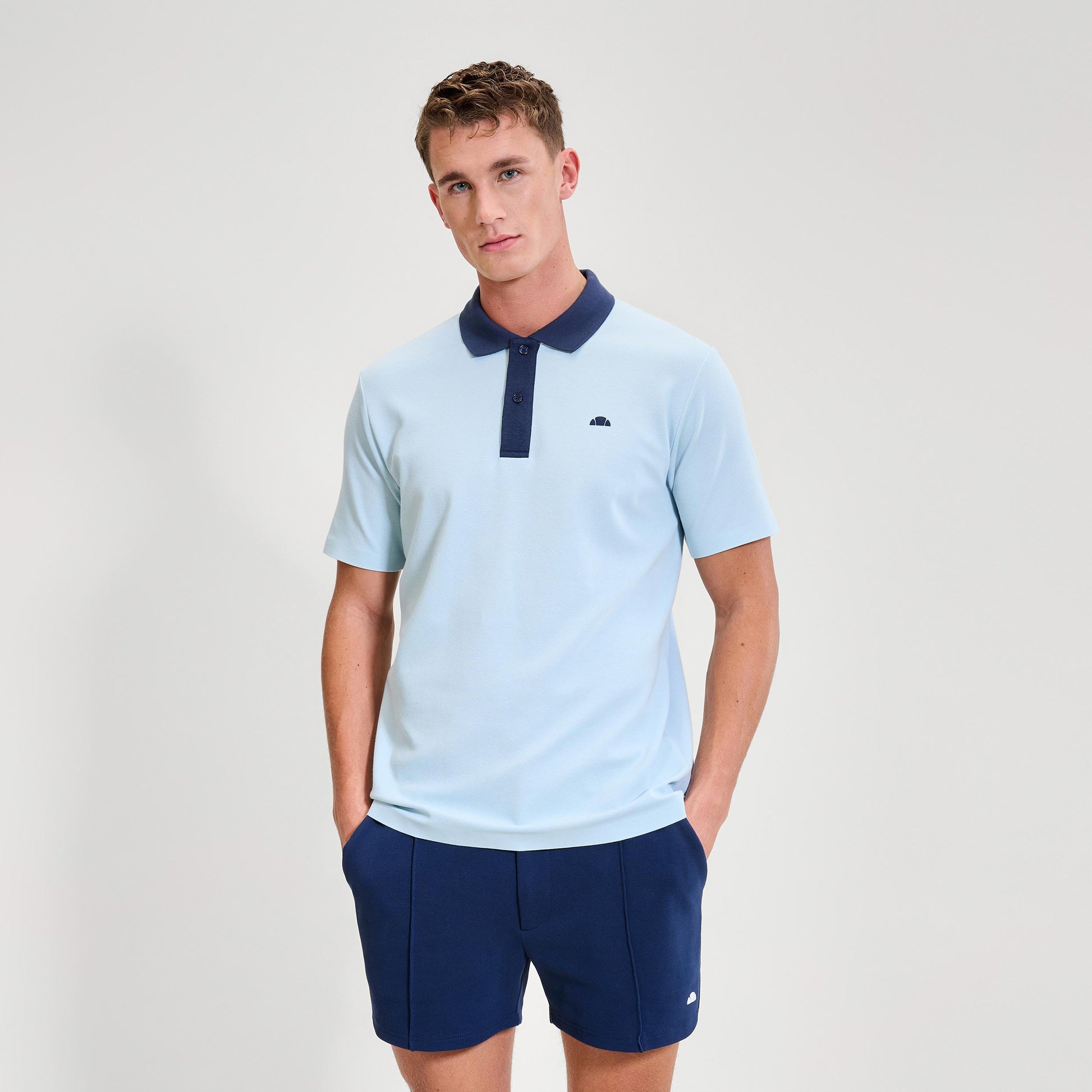 Ellesse Vergo Polo Heren - lichtblauw