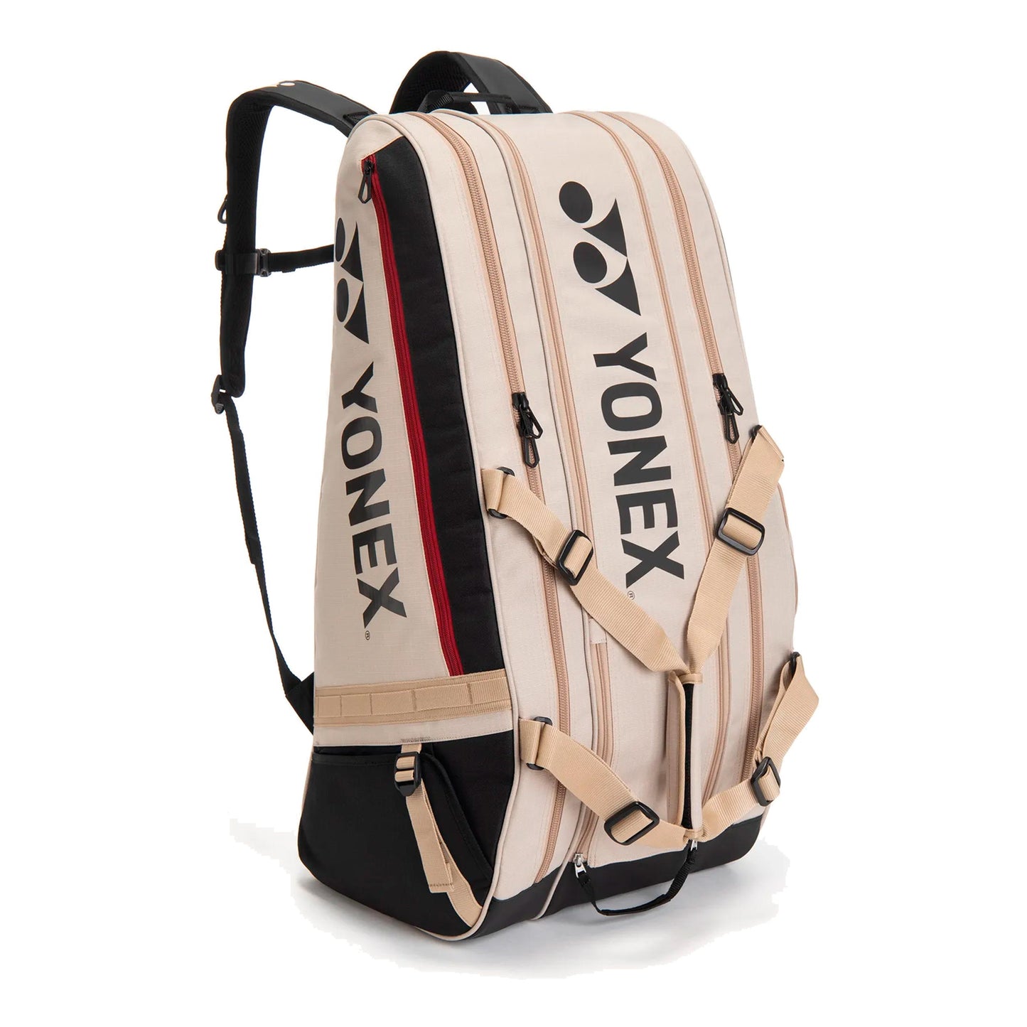 Yonex Gearlogic Raquet Bag Rackettas -beige, zwart