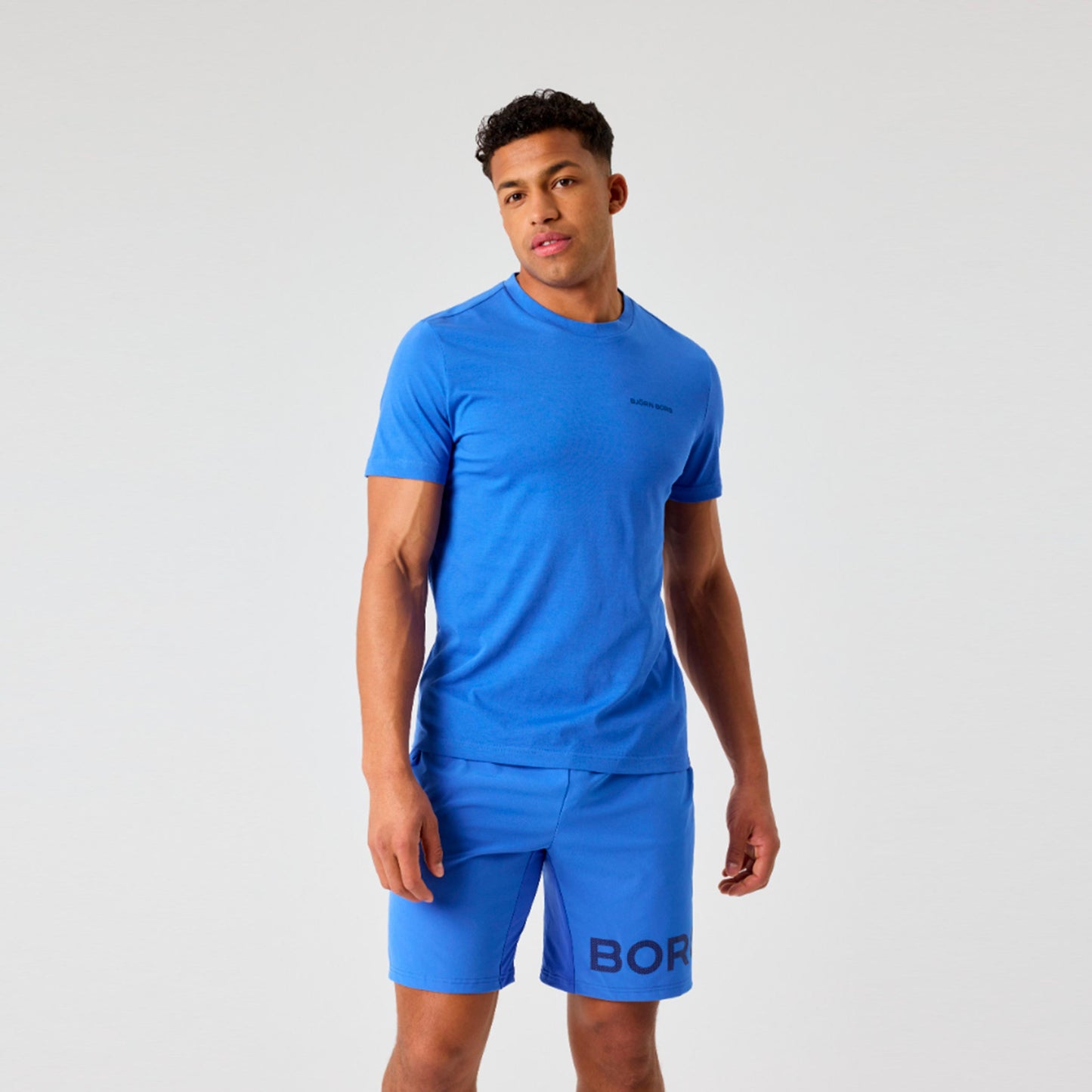 Björn Borg Borg T-shirt Heren - lichtblauw