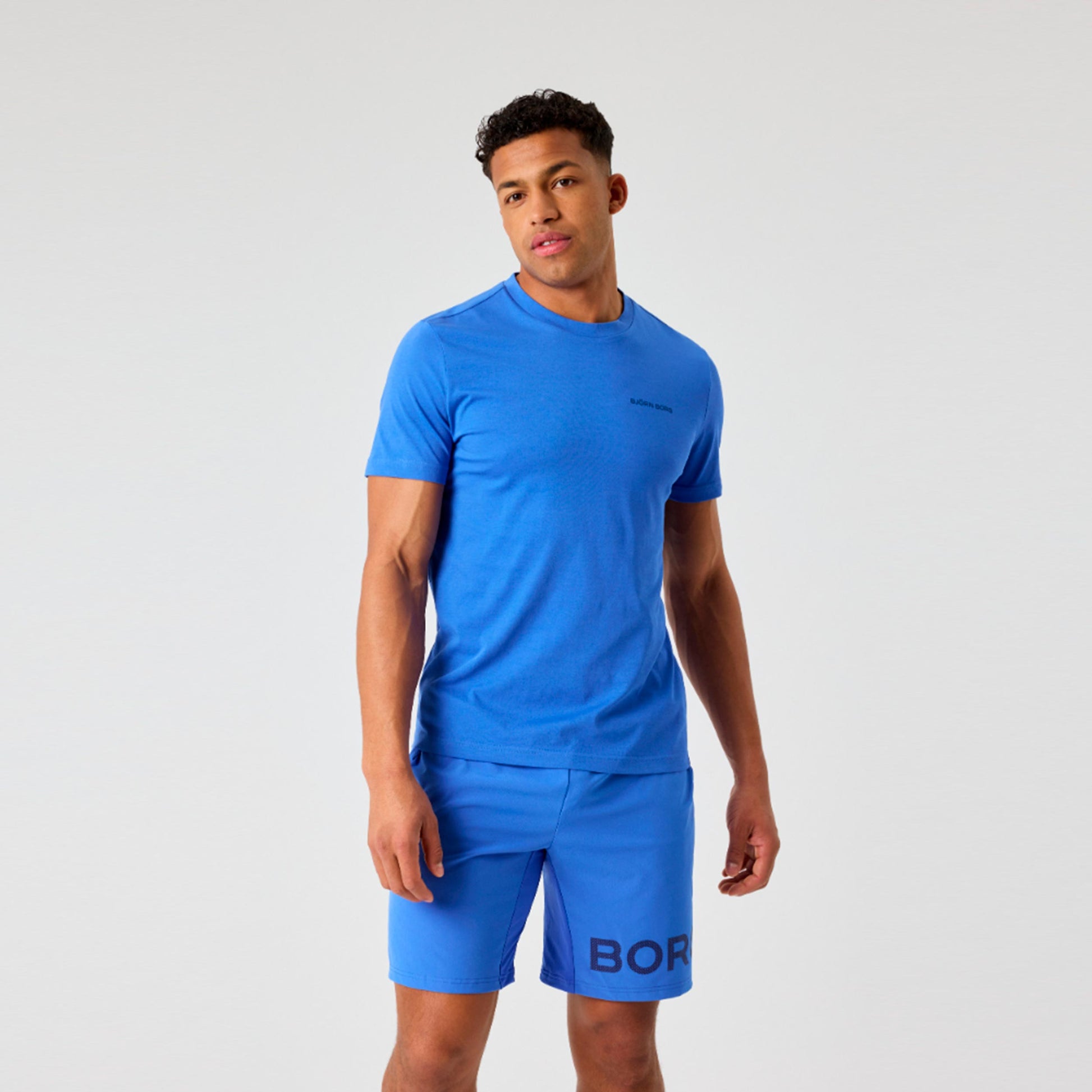 Björn Borg Borg T-shirt Heren - lichtblauw