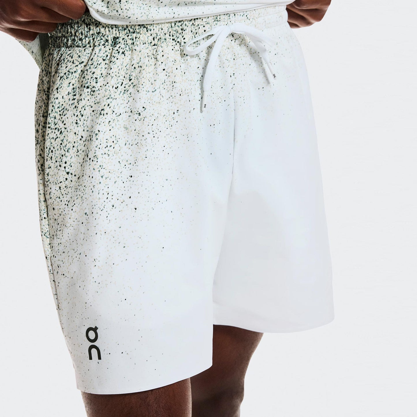 On 5" Court Fade Shorts Heren - groen, wit