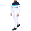 Scorpione Trainingspak Heren - wit, donkerblauw