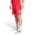 Club 3Stripes 7Inch Shorts Heren - rood, wit