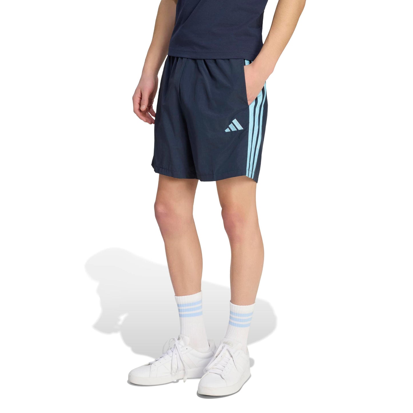 adidas 3Stripes Chelsea Shorts Heren - donkerblauw, lichtblauw