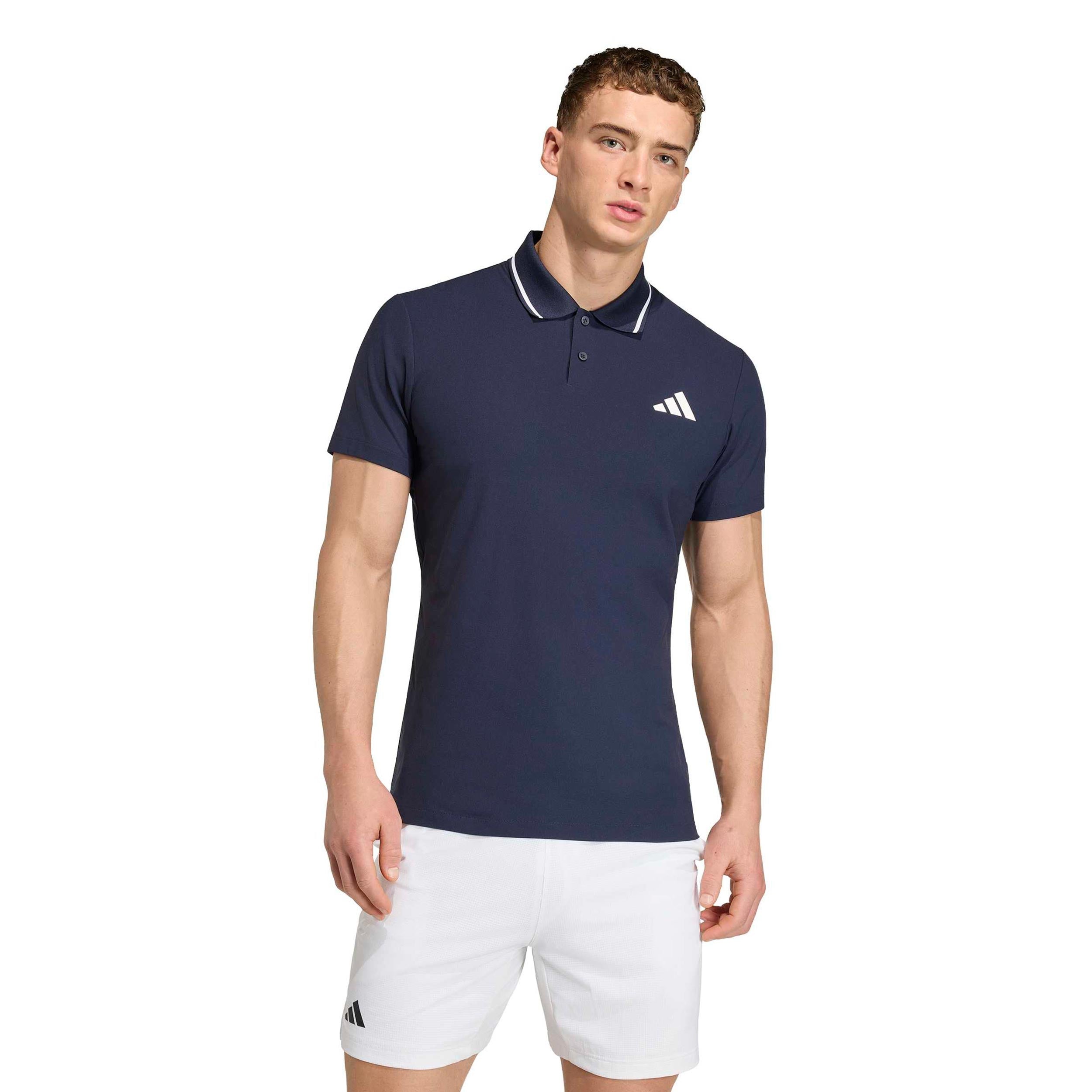 adidas Freelift Pro Polo Heren - donkerblauw