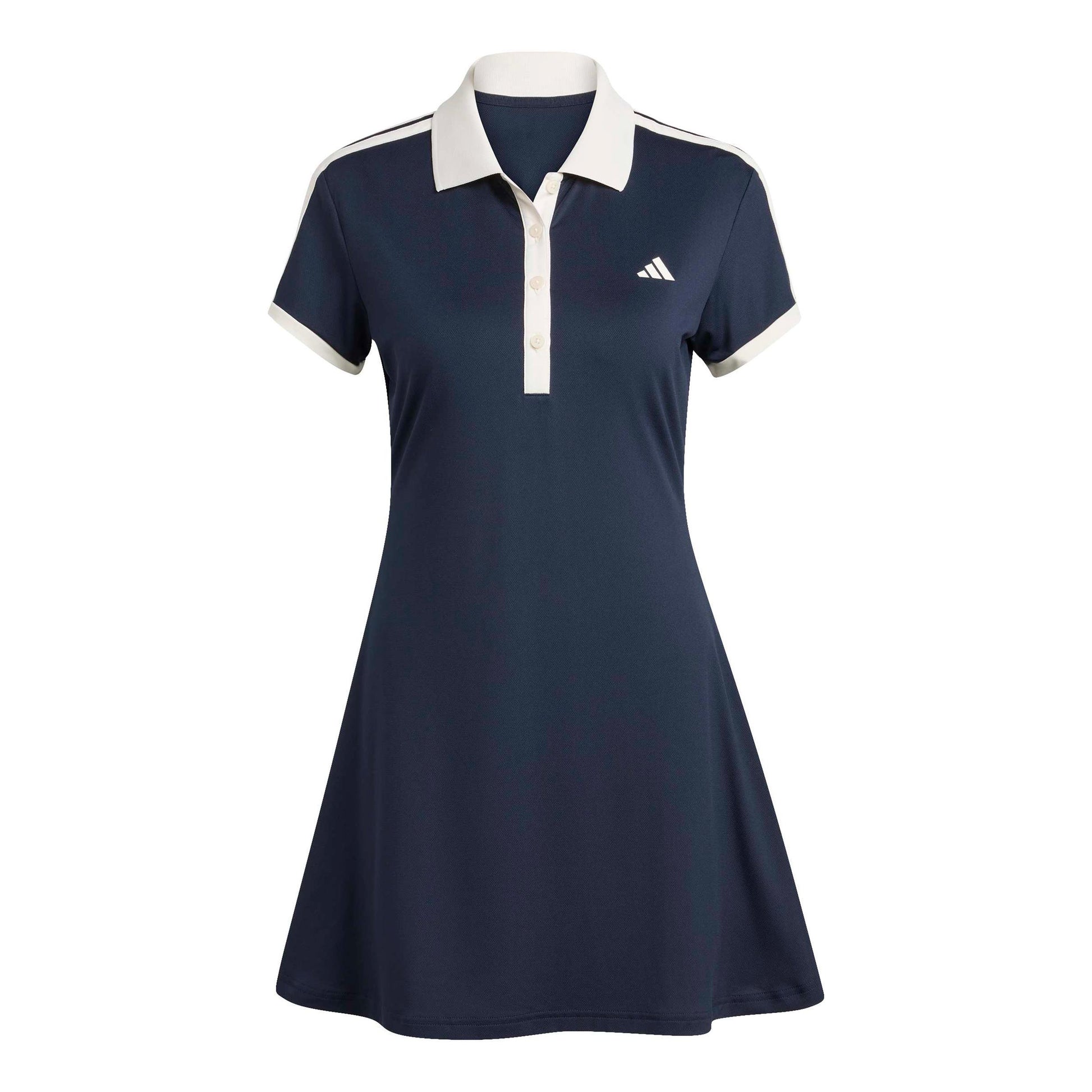 adidas Classics Jurk Dames - donkerblauw, beige