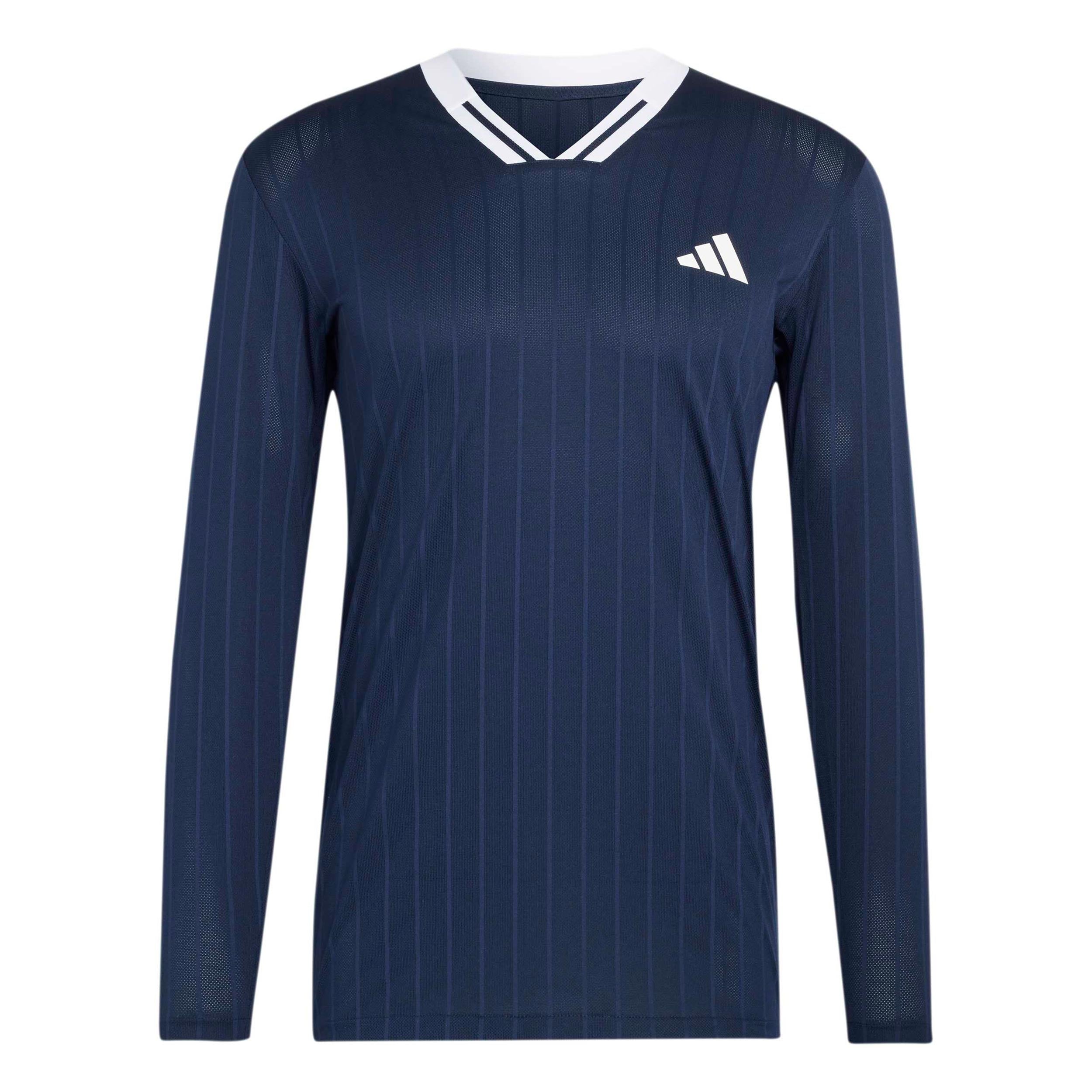 adidas Wow Top Longsleeve Heren - donkerblauw