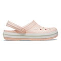 Crocband Clog Badslippers Dames - roze, wit