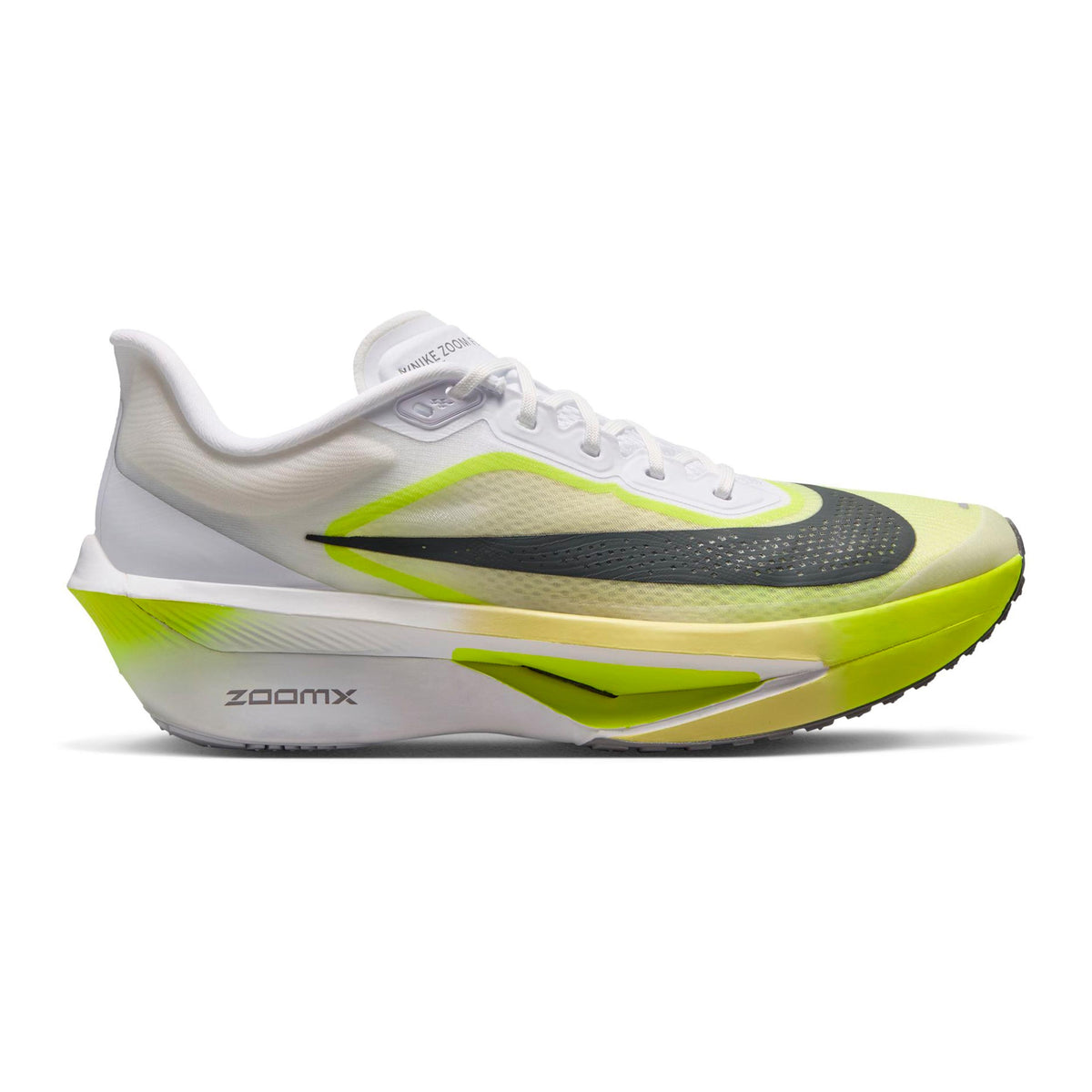 Nike Zoom Fly 6 Wedstrijdschoen Heren - wit, citroengeel