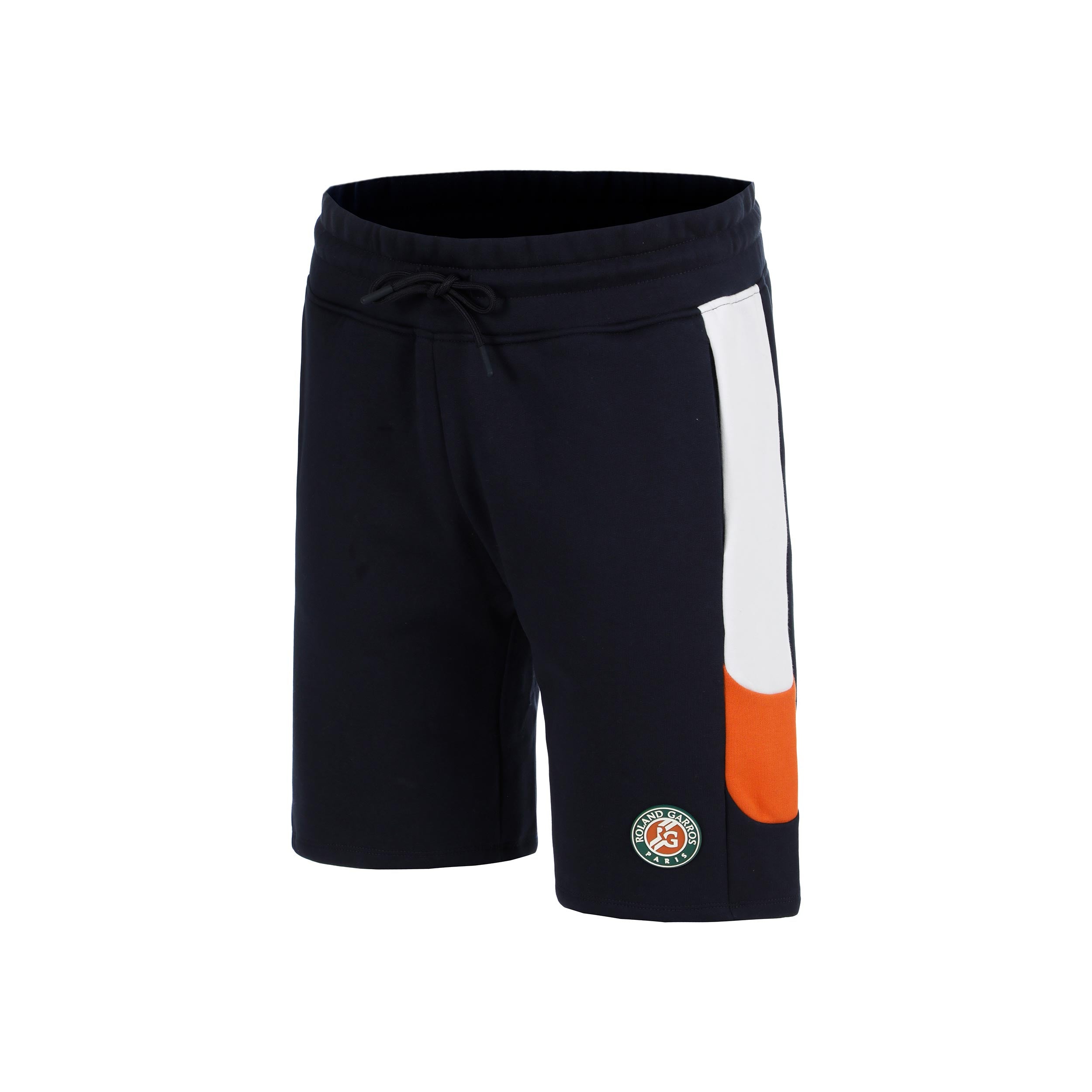 Roland Garros Stripes Shorts Heren - donkerblauw