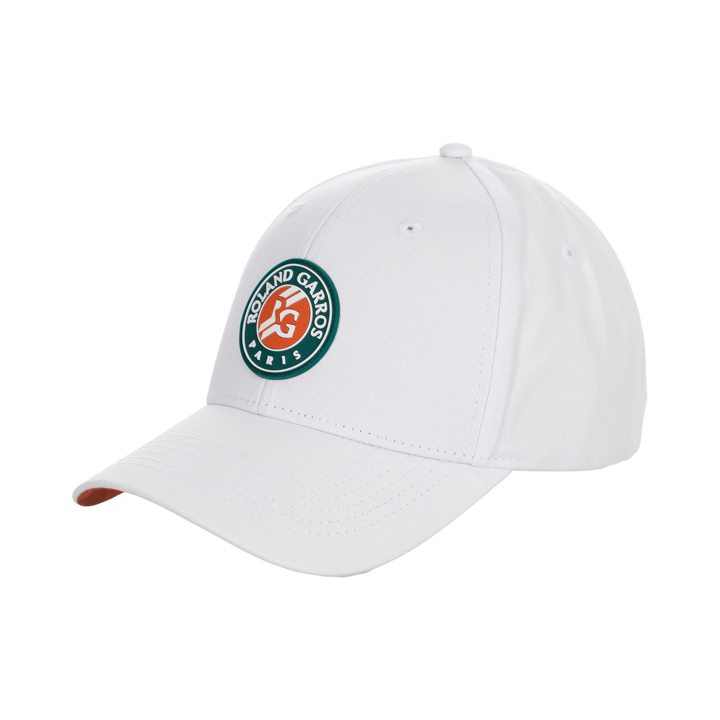 Roland Garros Logo Cap Heren - wit
