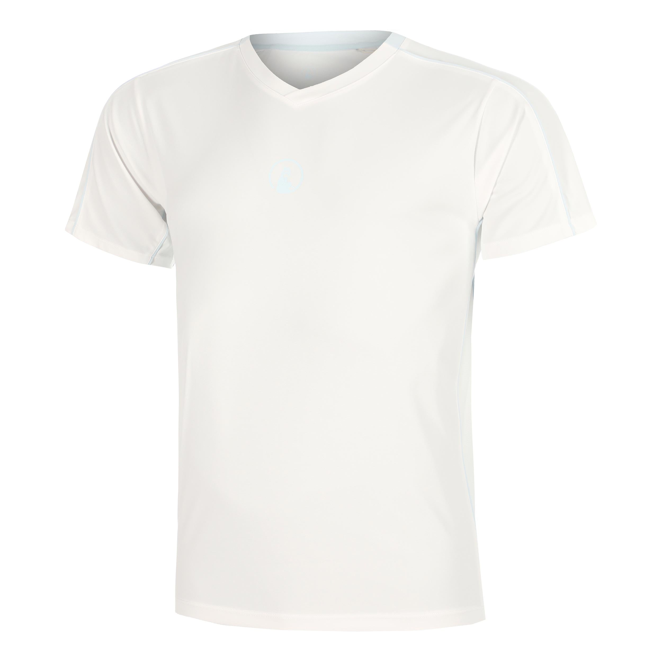 Quiet Please Memories Topspin V-Neck T-shirt Heren - gebroken wit