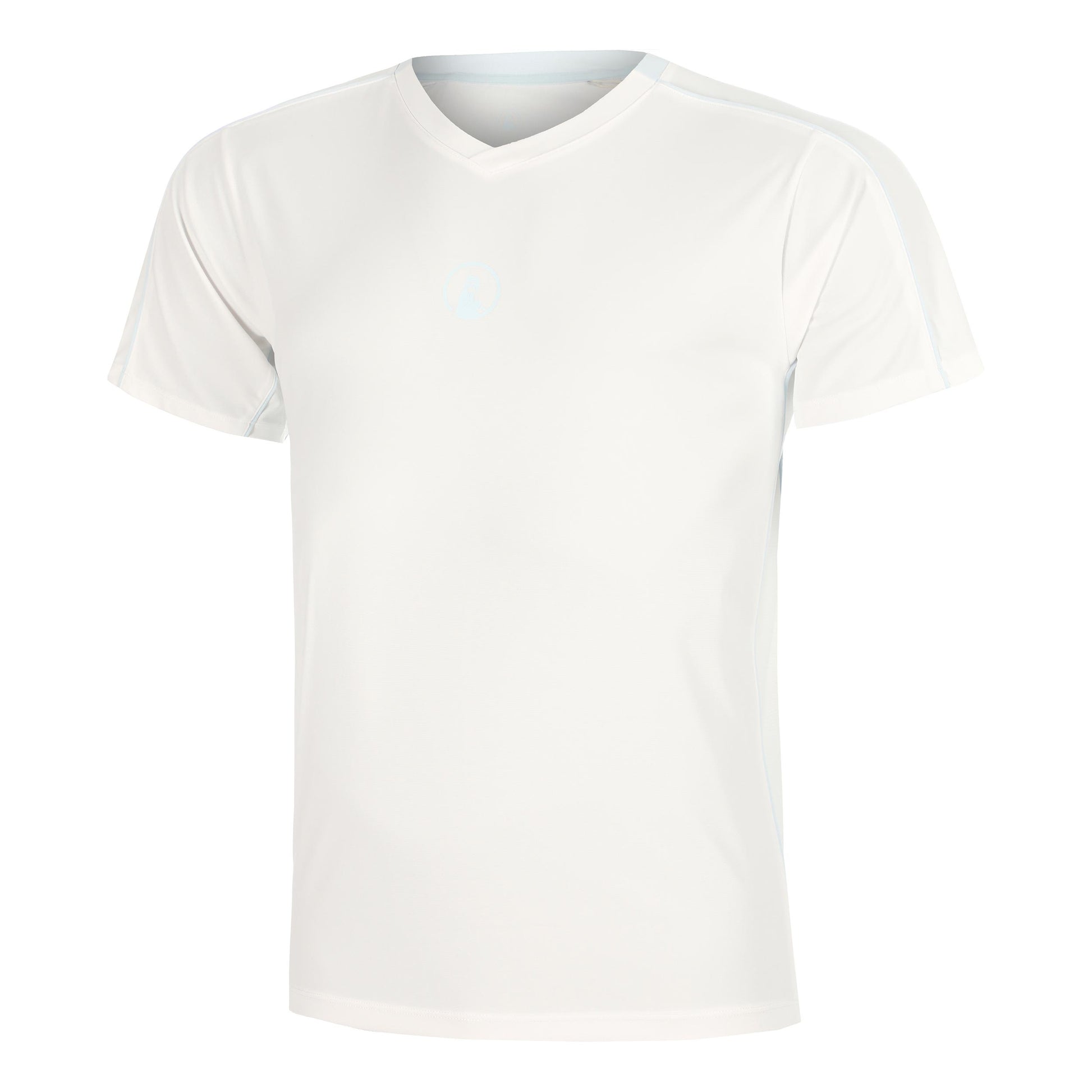Quiet Please Memories Topspin V-Neck T-shirt Heren - gebroken wit