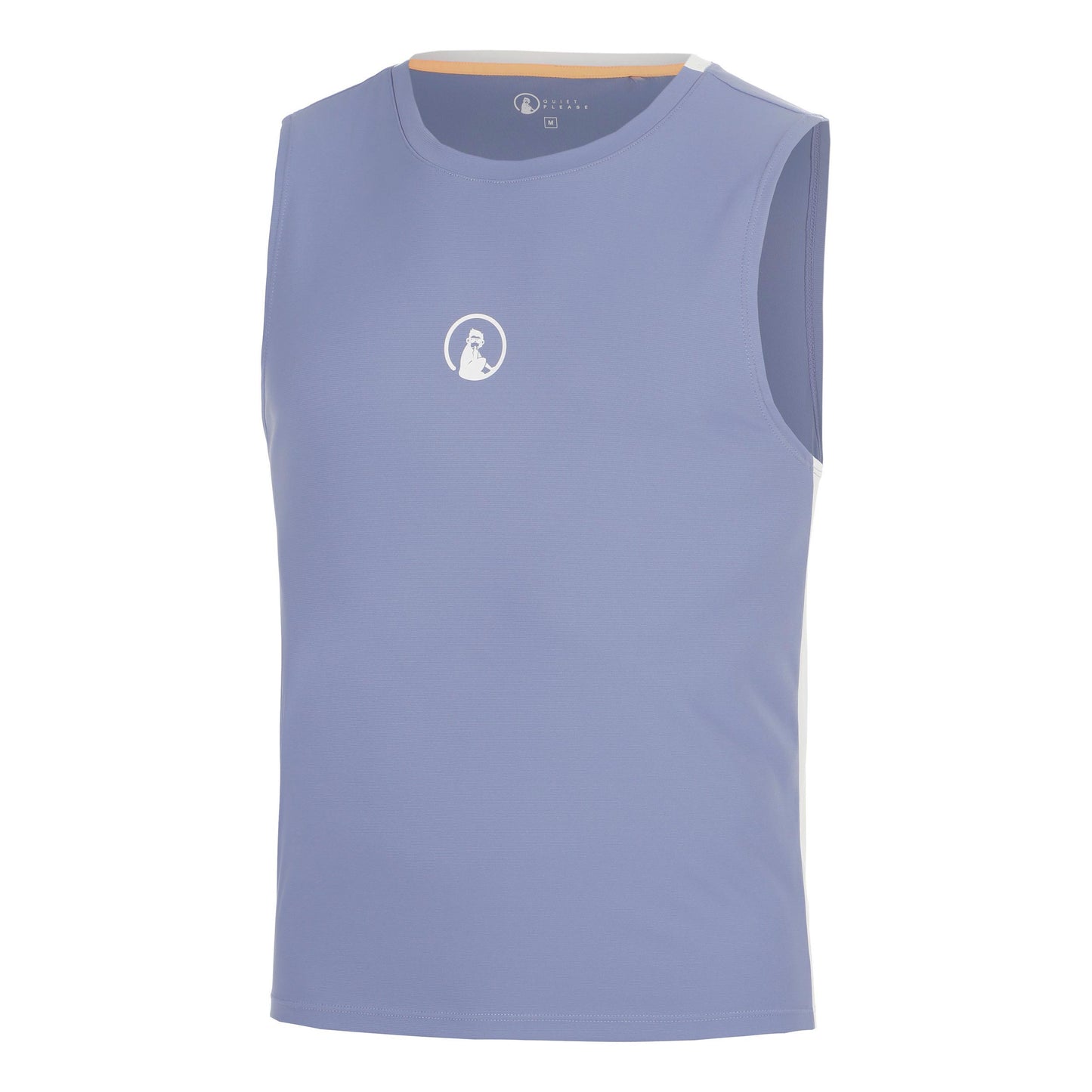 Quiet Please Glow Winner Tech Tanktop Heren - blauw
