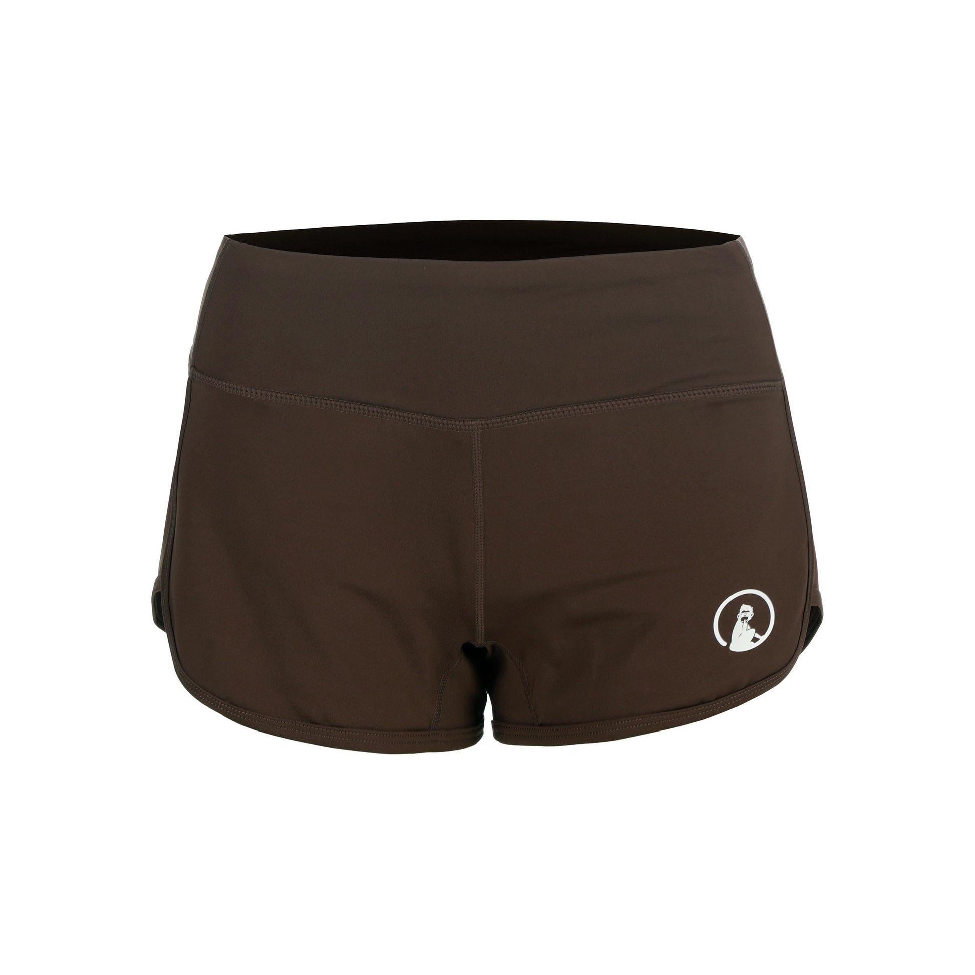 Quiet Please Memories Chop Shorts Dames - bruin