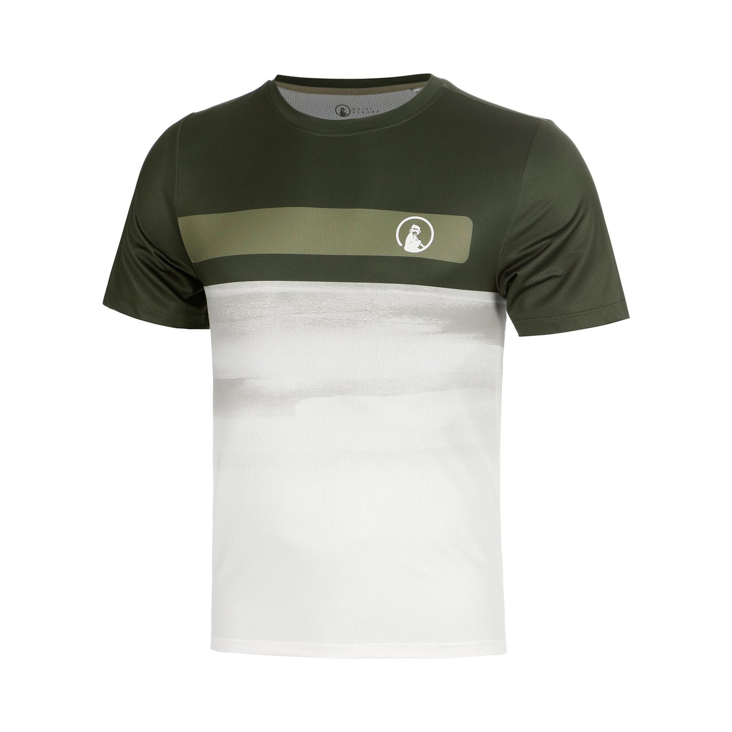 Quiet Please Memories Receiver Faded Wipe T-shirt Jongens - donkergroen