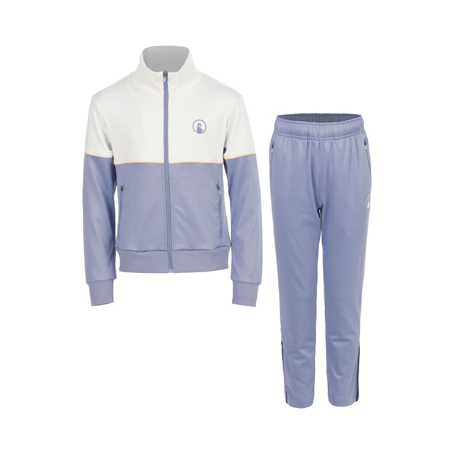 Quiet Please Glow 40:40 Trainingspak Meisjes - blauw