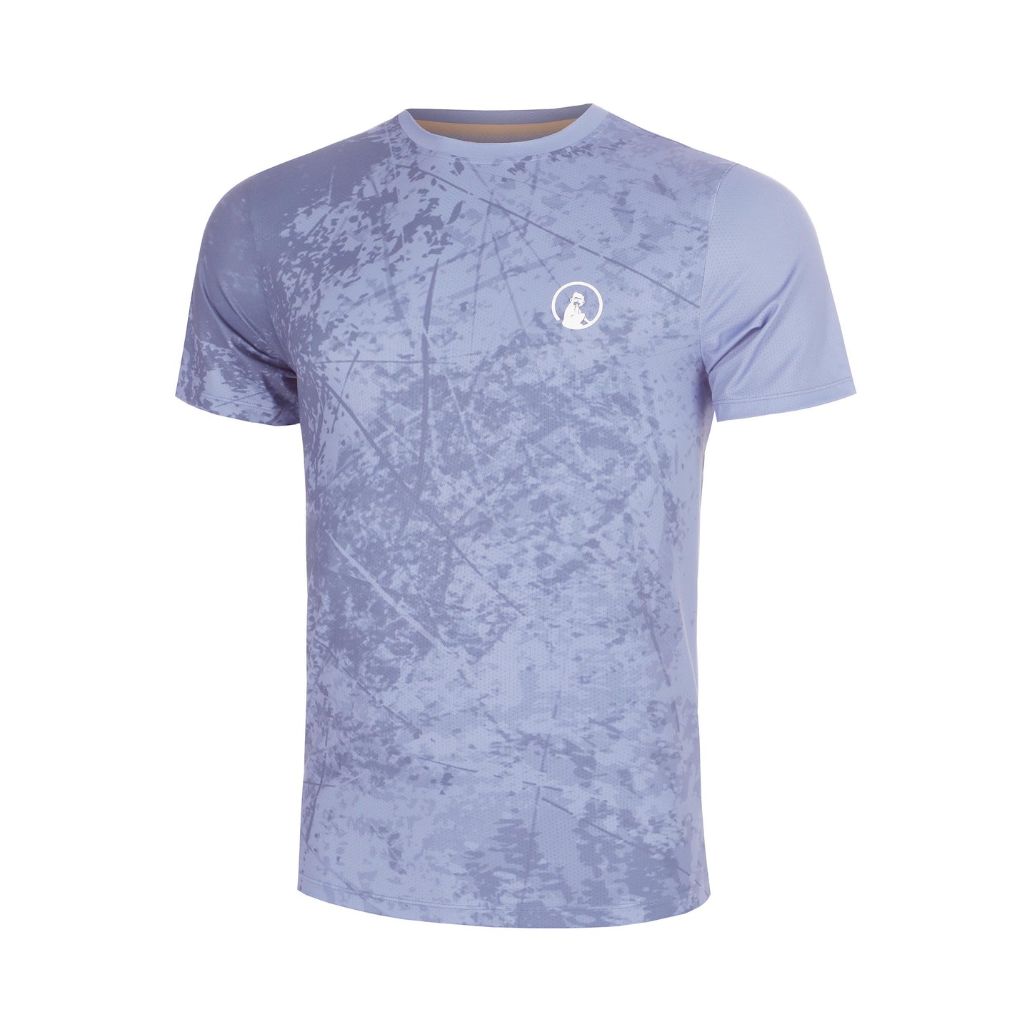 Quiet Please Glow Receiver Scrubbled T-shirt Jongens - blauw