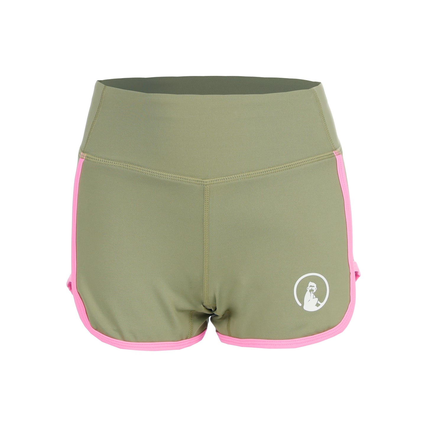 Quiet Please Memories Chop Shorts Meisjes - kaki