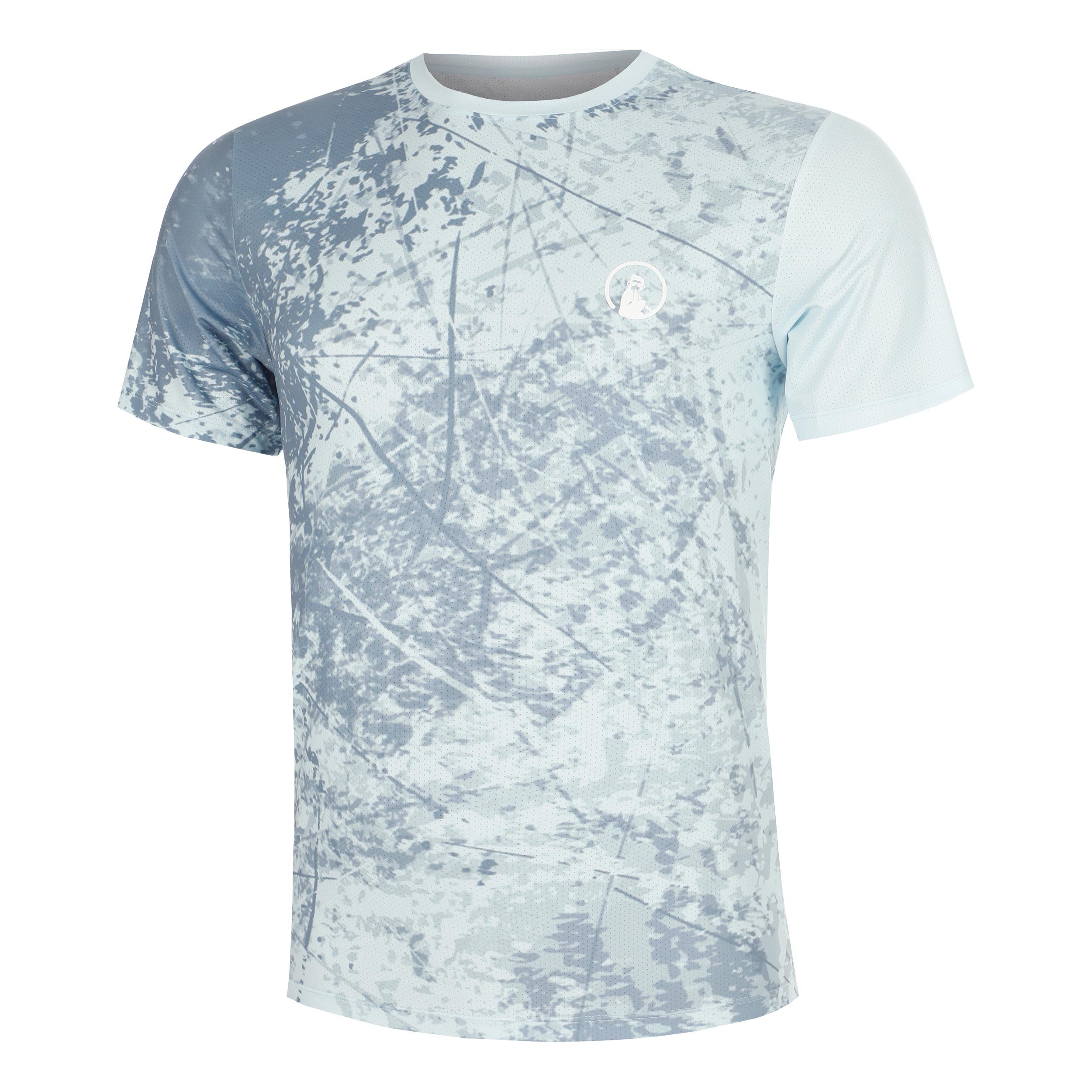 Quiet Please Memories Receiver Scrubbled T-shirt Heren - lichtblauw