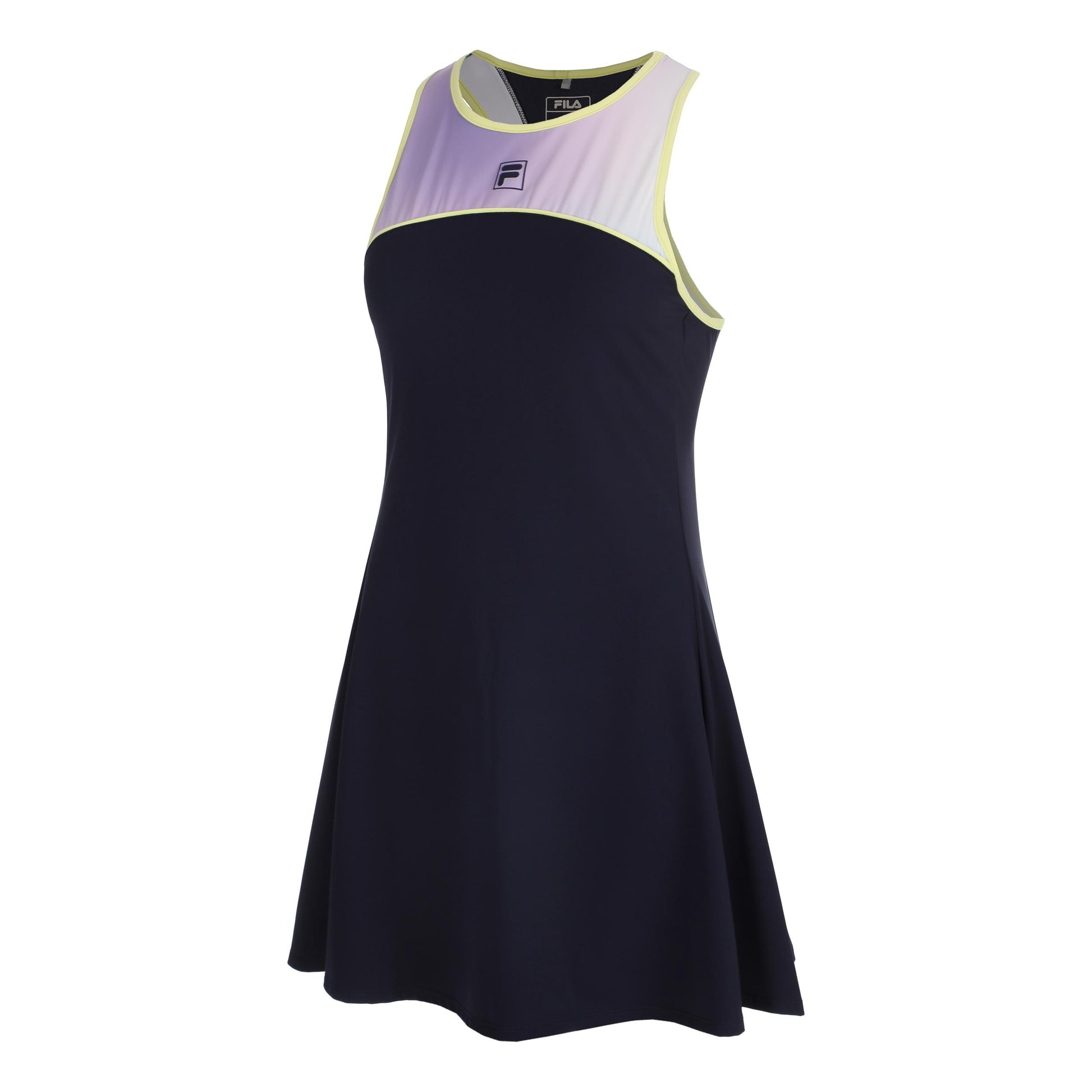 Fila Skylar Jurk Dames - donkerblauw, veelkleurig