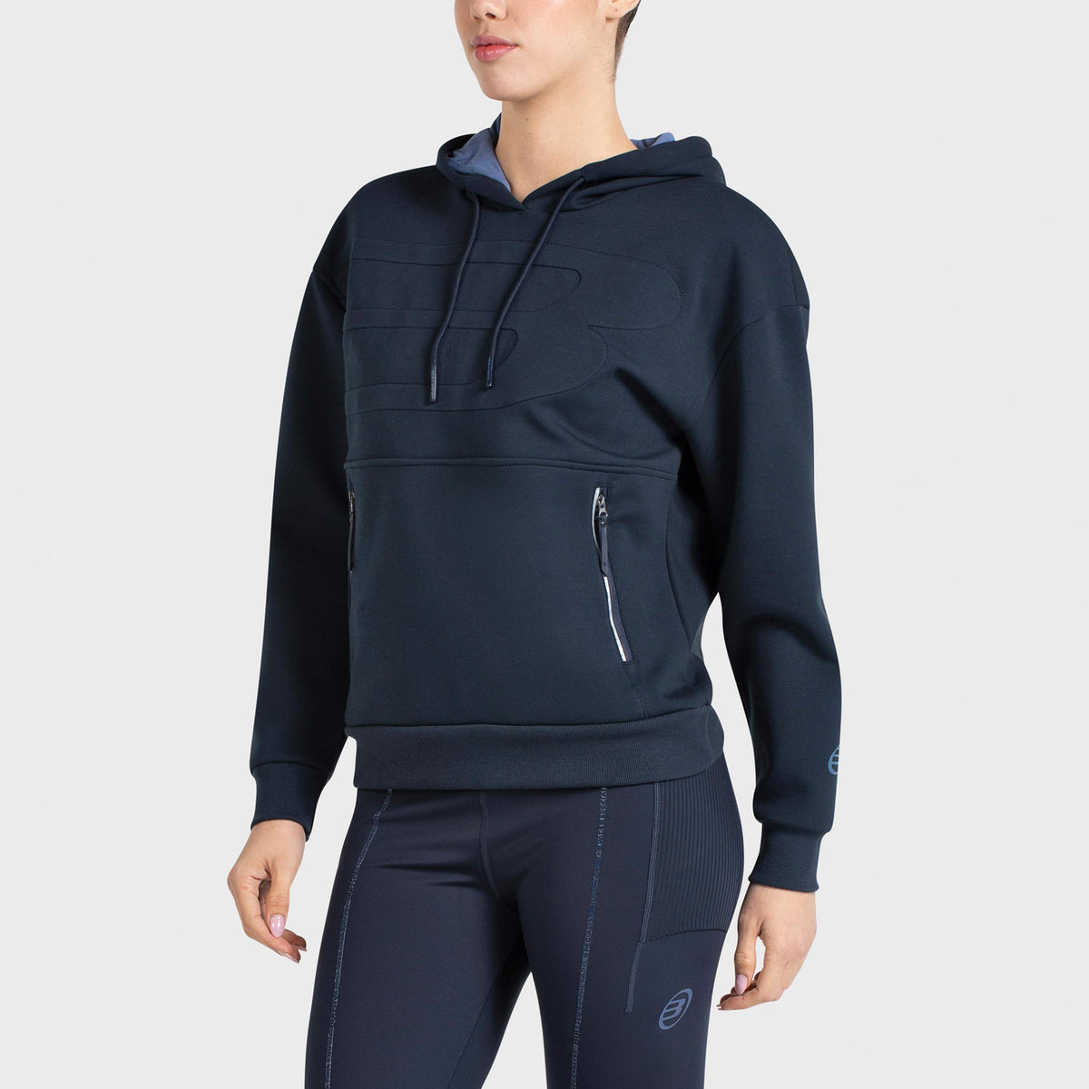Bullpadel Eolia Sweater met capuchon Dames - blauw