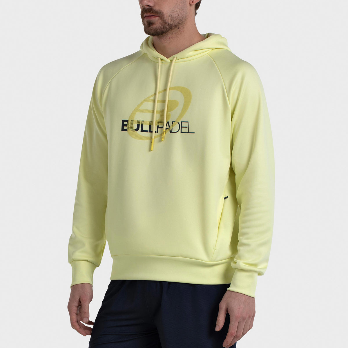 Bullpadel Eira Sweater met capuchon Heren - geel